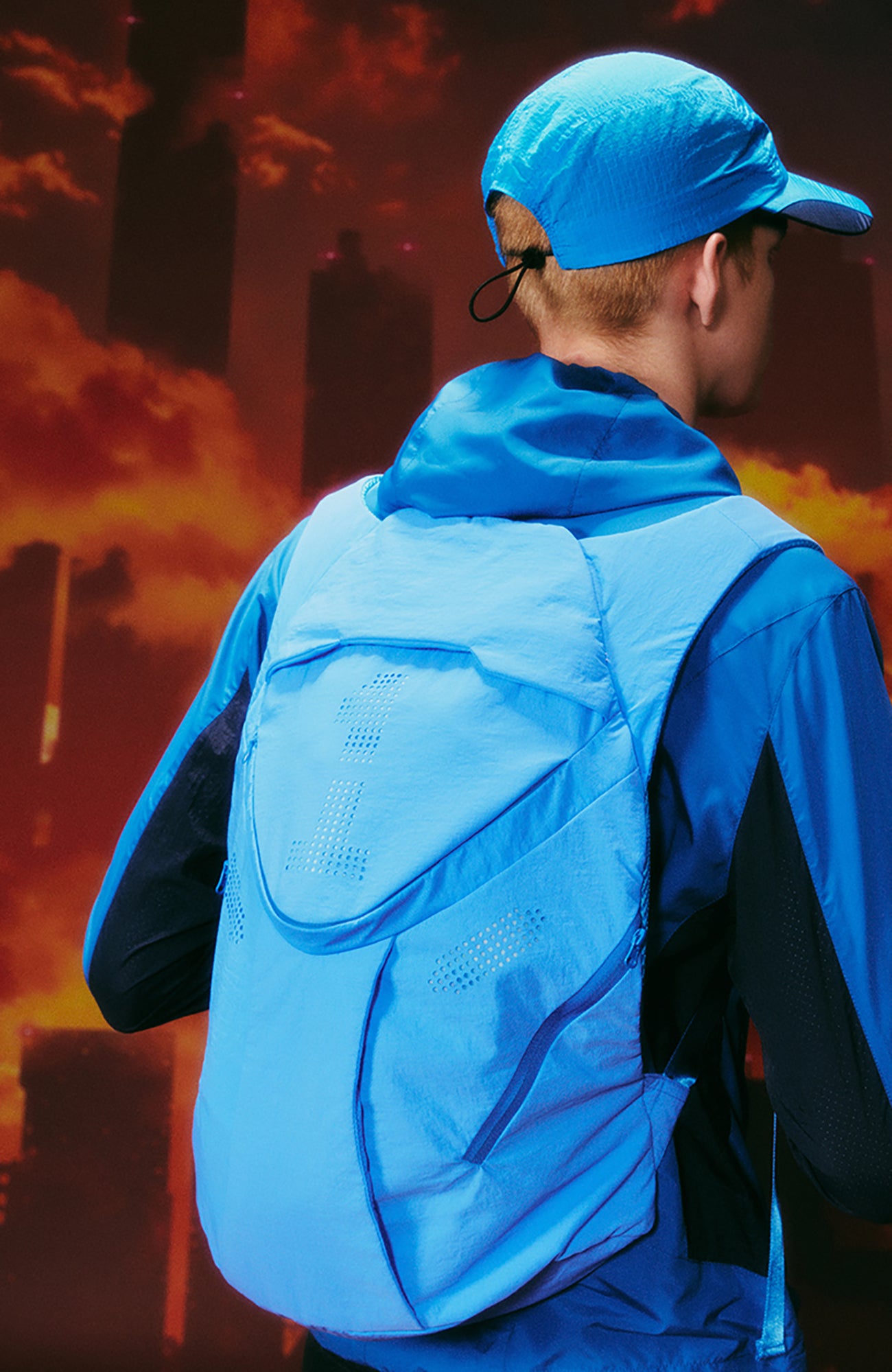 DONSMOKE x EVA Number Mesh Lightweight Backpack