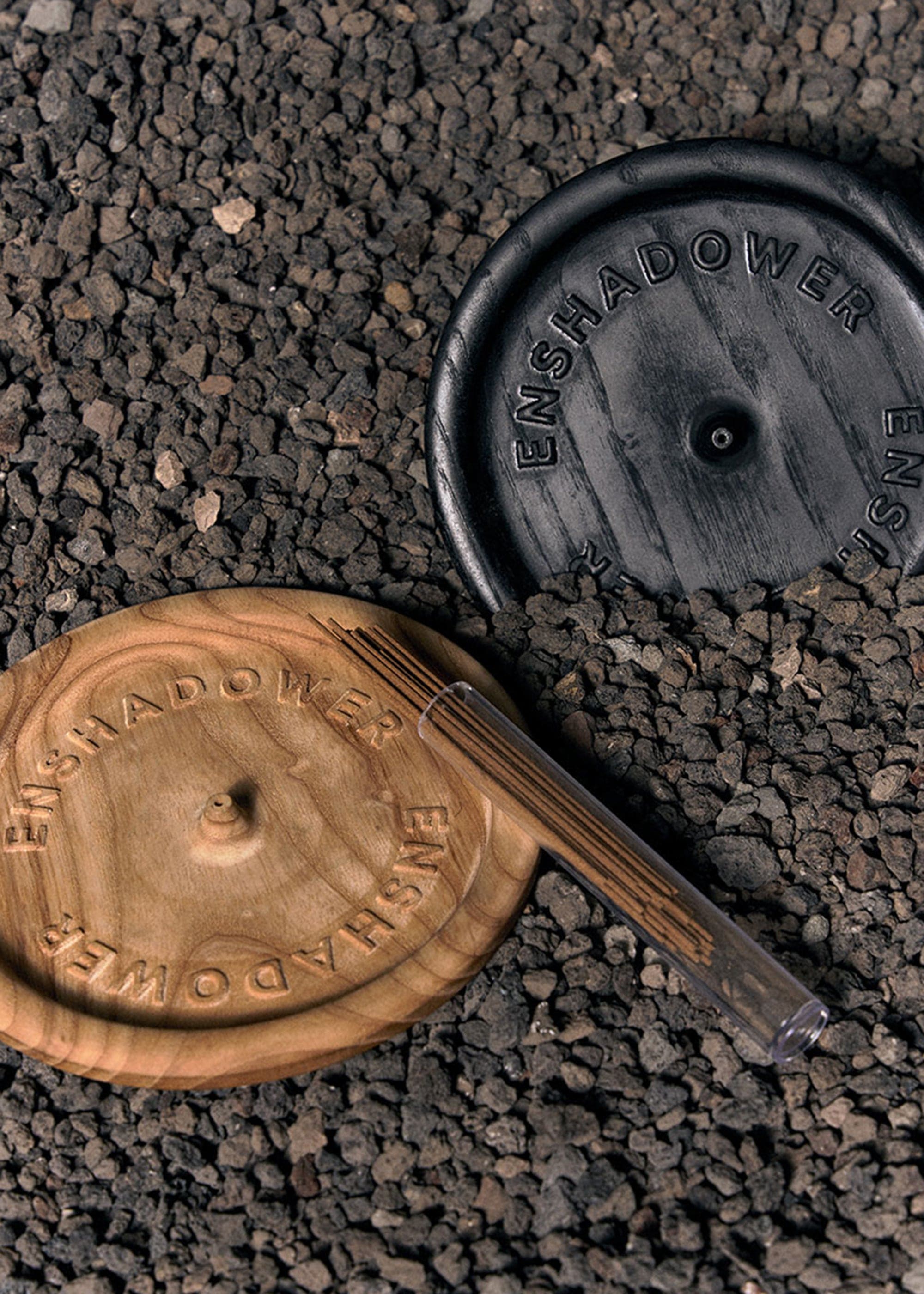 ENSHADOWER Carved Wood LOGO Incense Set