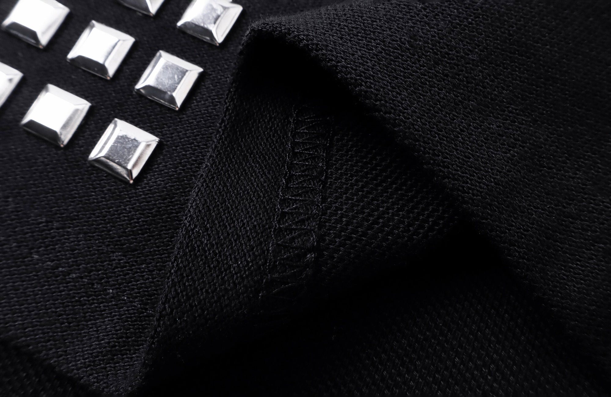REBEL WAVE Studded Cross Polo Shirt