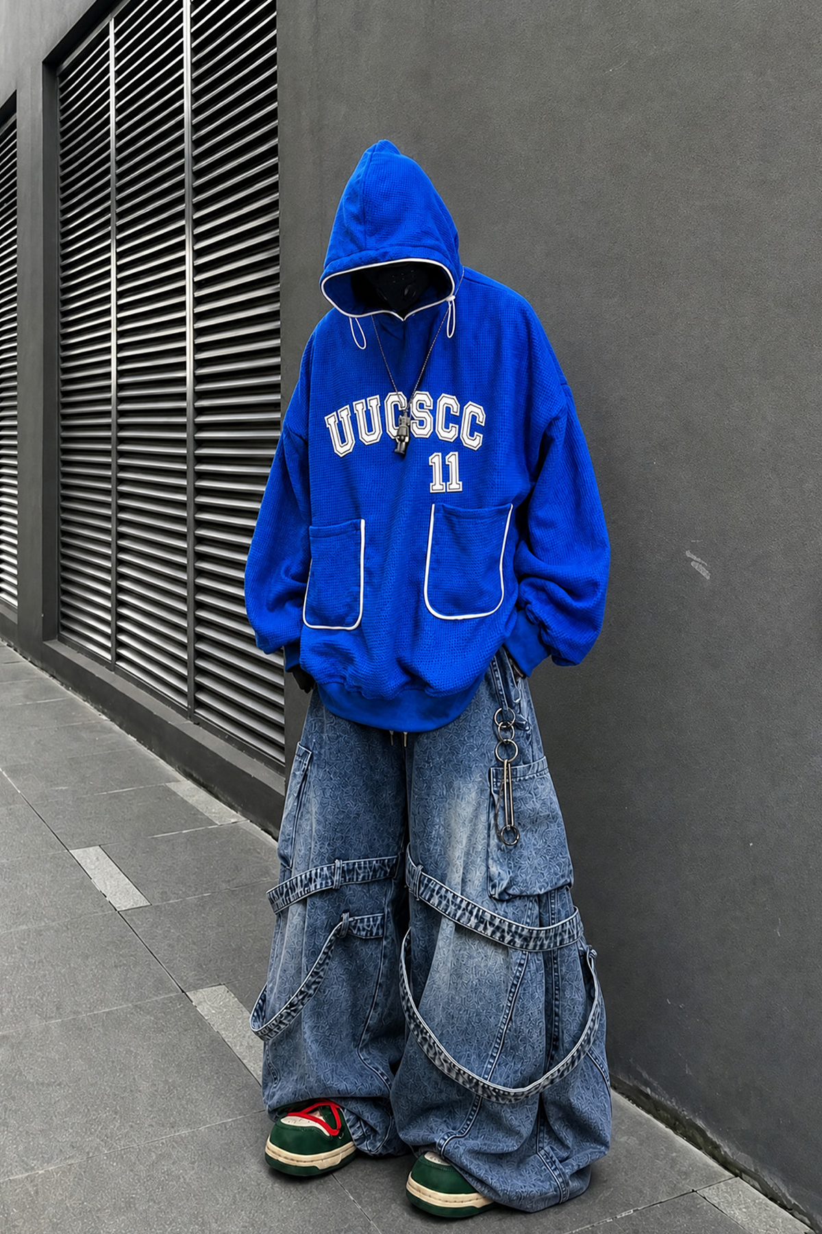 UUCSCC Retro Oversized Pullover Hoodie