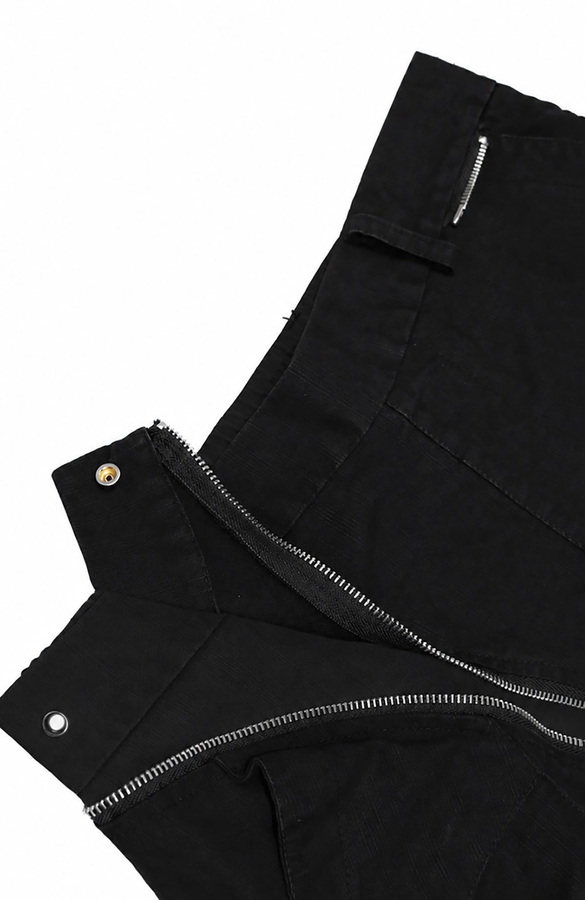 RELABEL Pleated Deconstructed Detachable-Waist Cargo Trousers