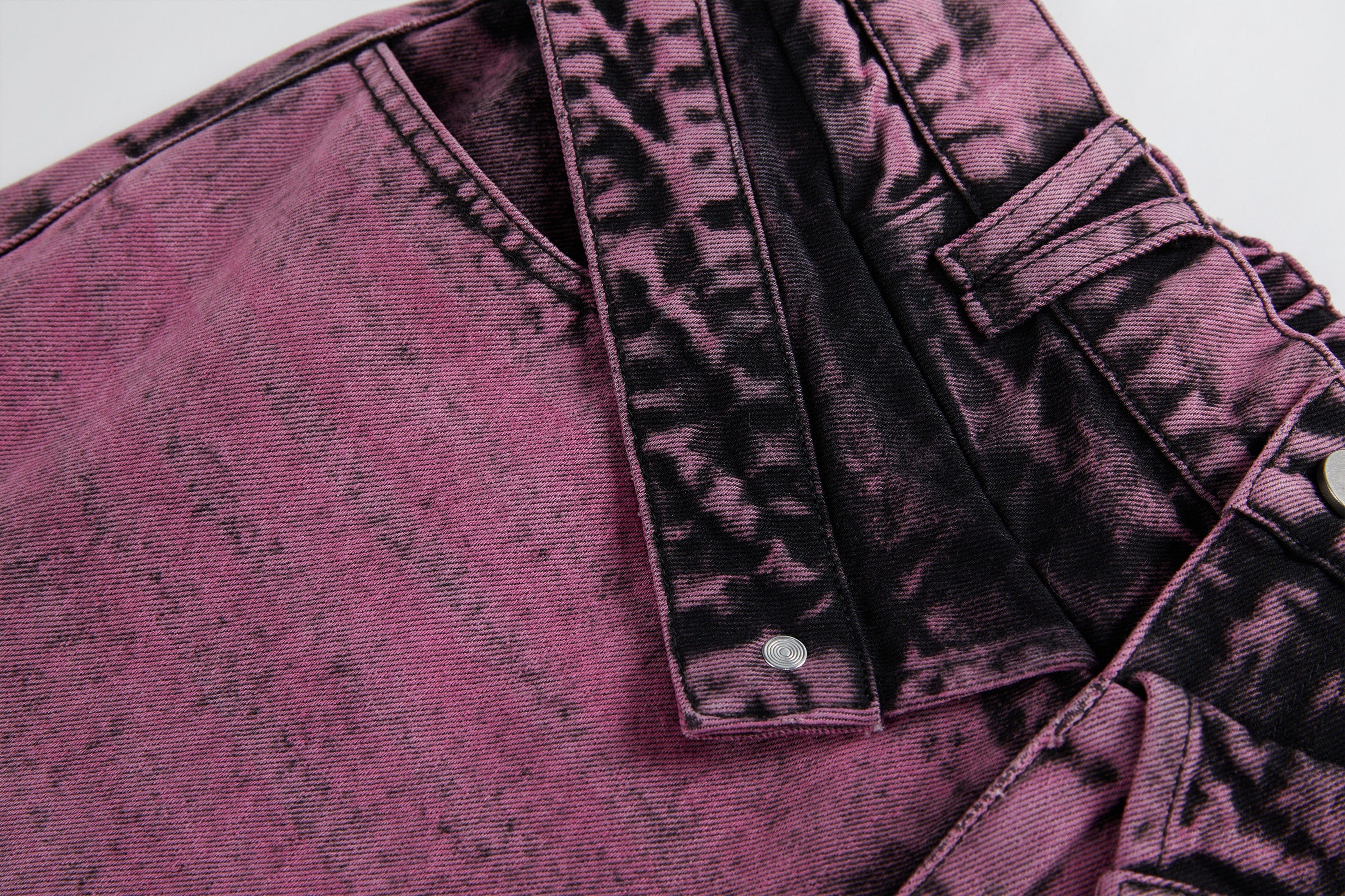 VANN VALRENCE Distressed Panelled Frayed Straight-Leg Jeans, premium urban and streetwear designers apparel on PROJECTISR.com, VANN VALRENCE
