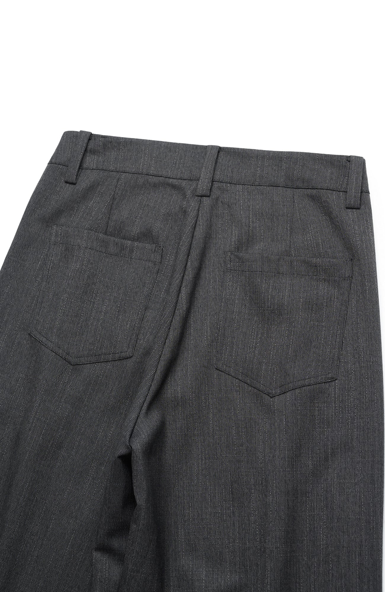 OKAYTHXBYE Essential Pleated Wide-Leg Trousers