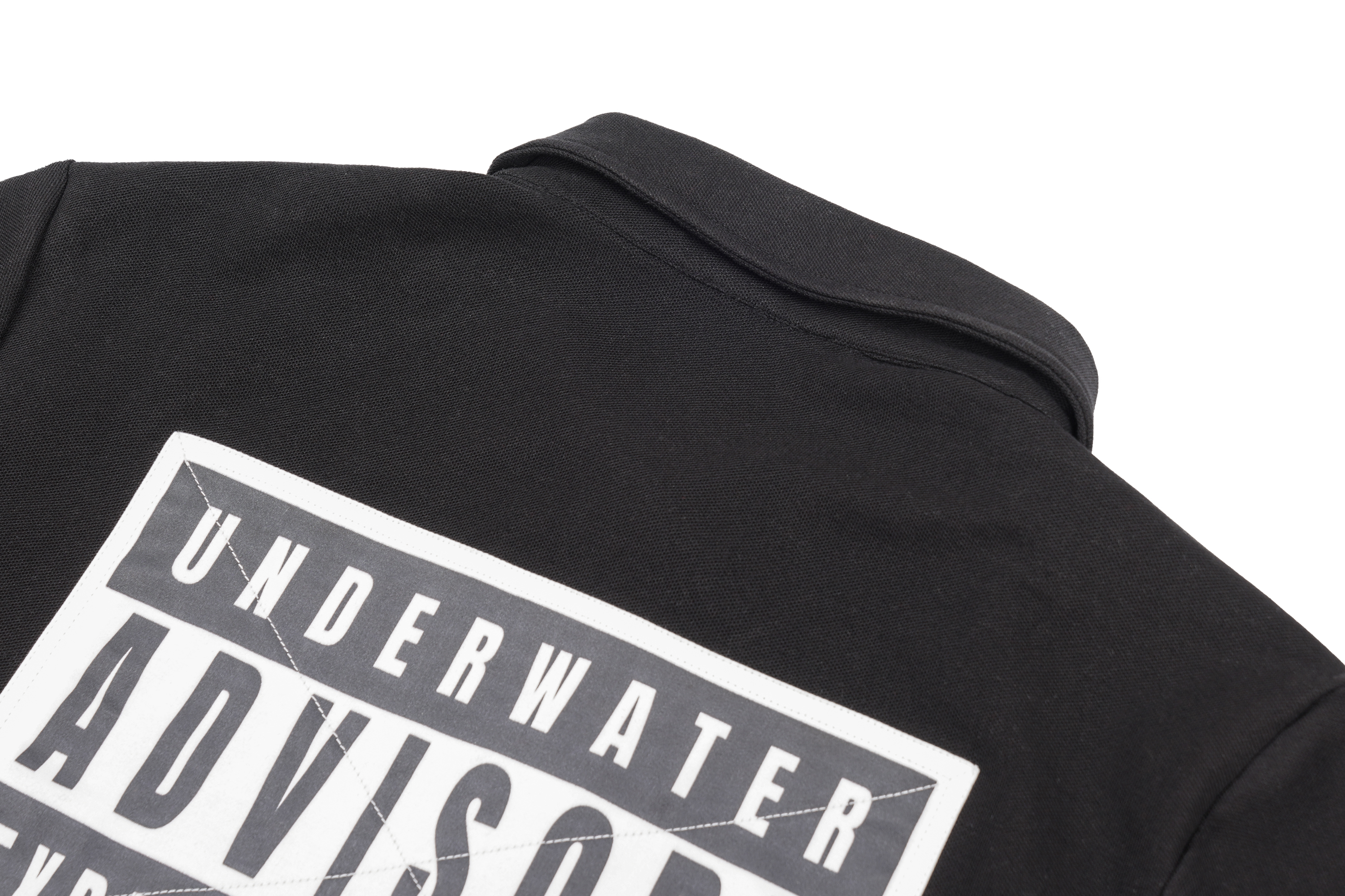 UNDERWATER Lucifer Embroidered Polo Shirt, premium urban and streetwear designers apparel on PROJECTISR.com, UNDERWATER