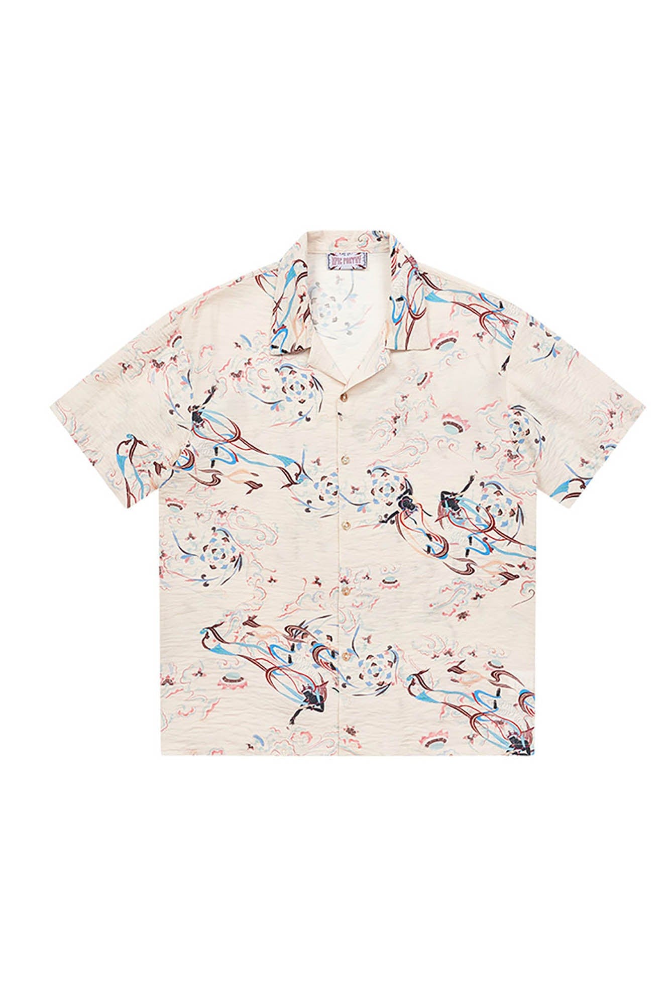 EPIC POETRY Oriental Garden Half Shirt