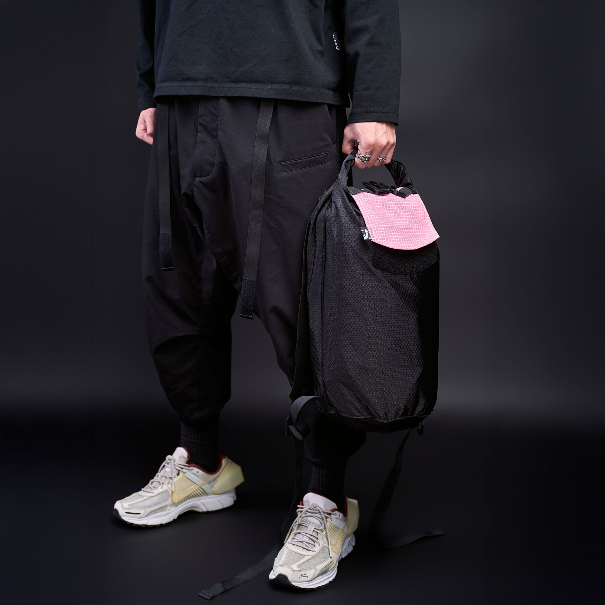 OVERCLOCK ROAM Rolltop Ripstop Foldable Backpack, premium urban and streetwear designers apparel on PROJECTISR.com, OVERCLOCK ROAM
