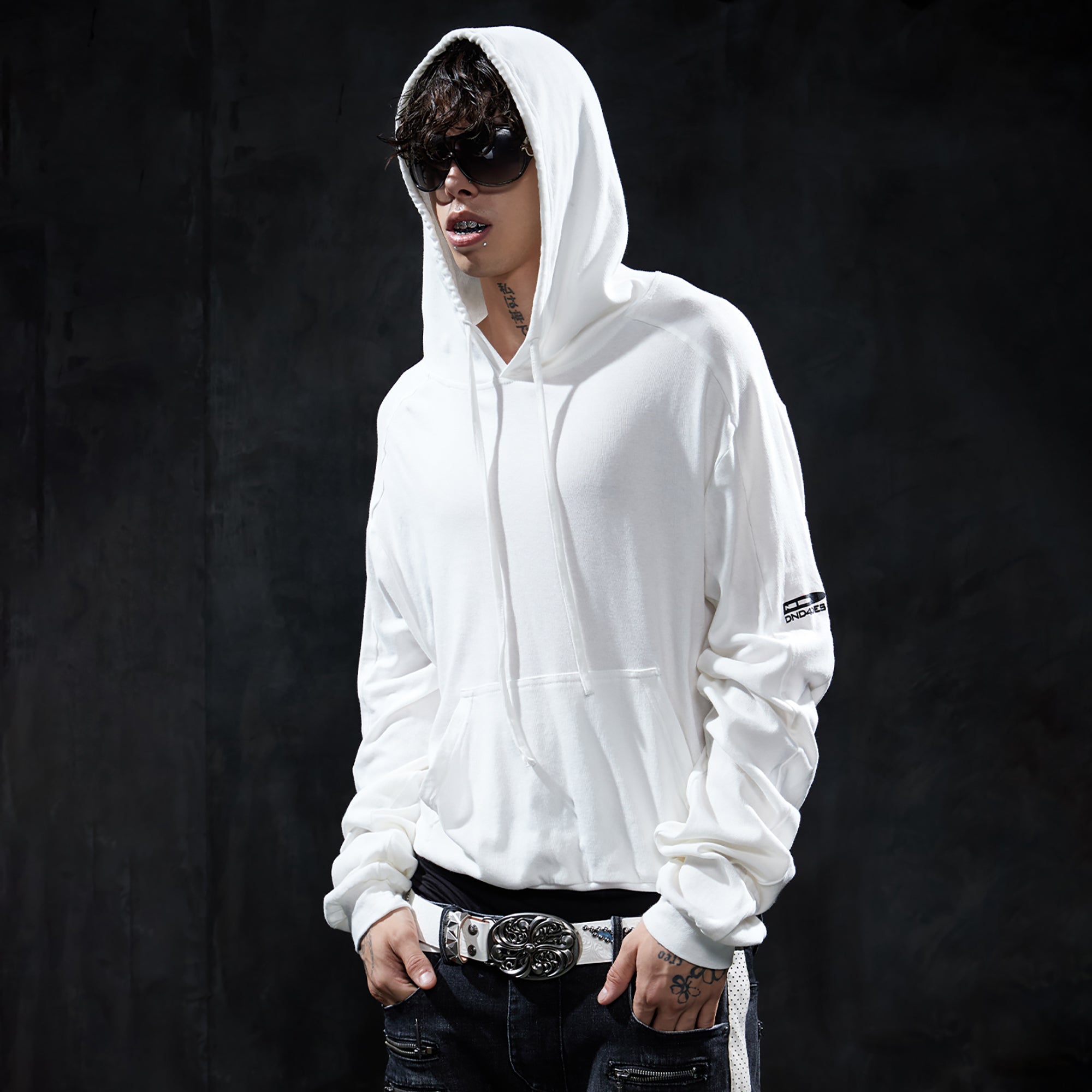 DND4DES Oversized Drop-Shoulder Lightweight Hoodie