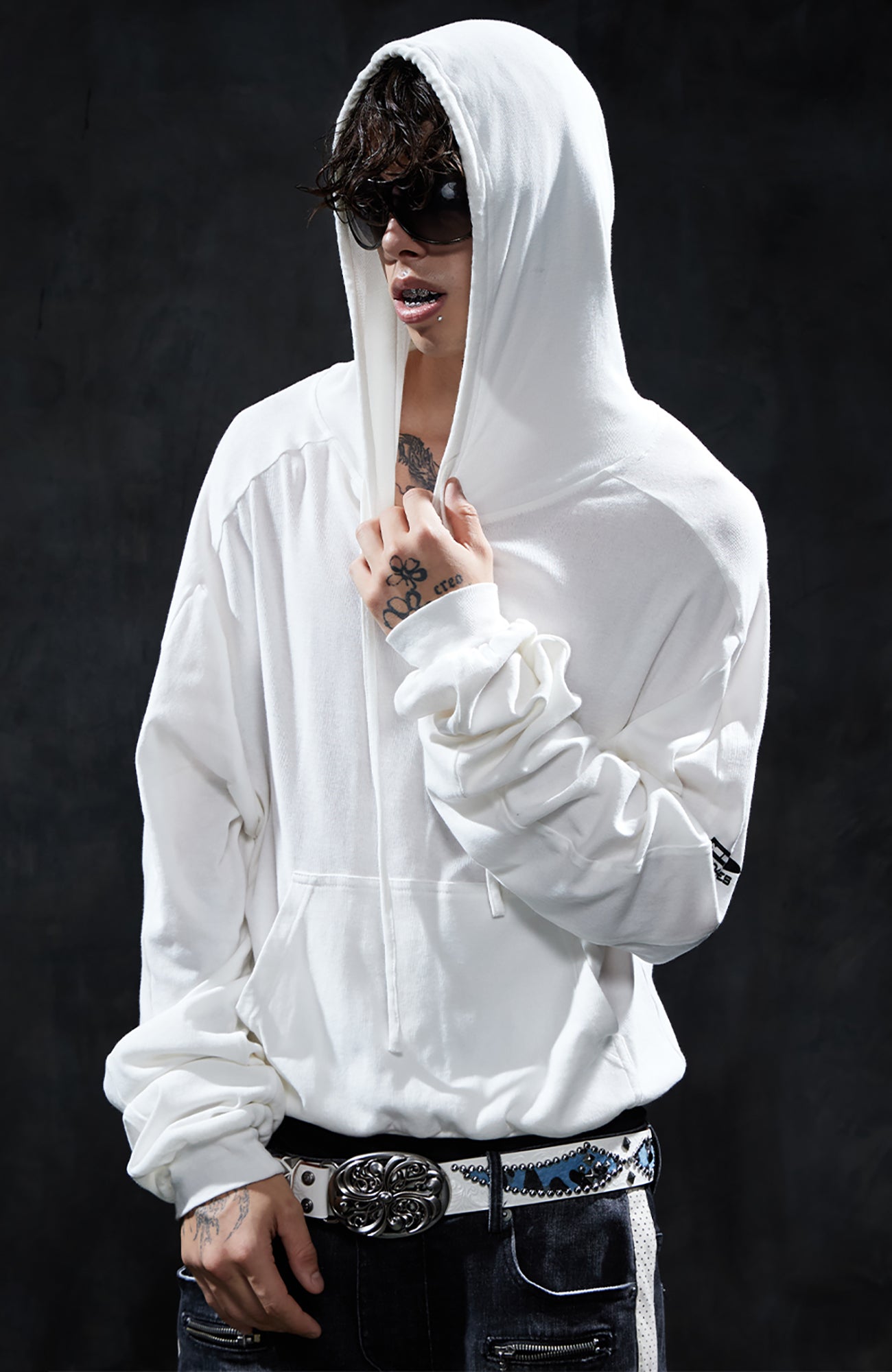 DND4DES Oversized Drop-Shoulder Lightweight Hoodie