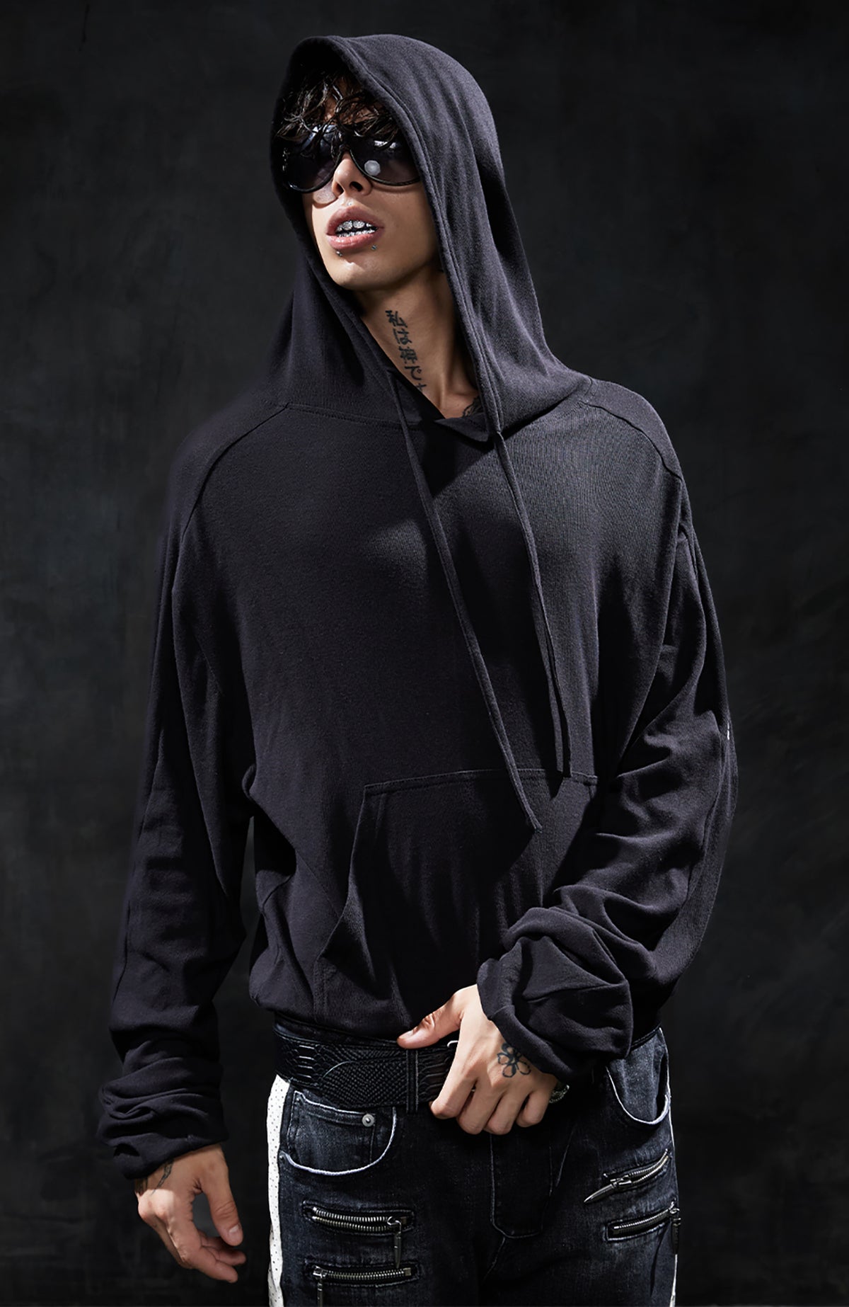 DND4DES Oversized Drop-Shoulder Lightweight Hoodie