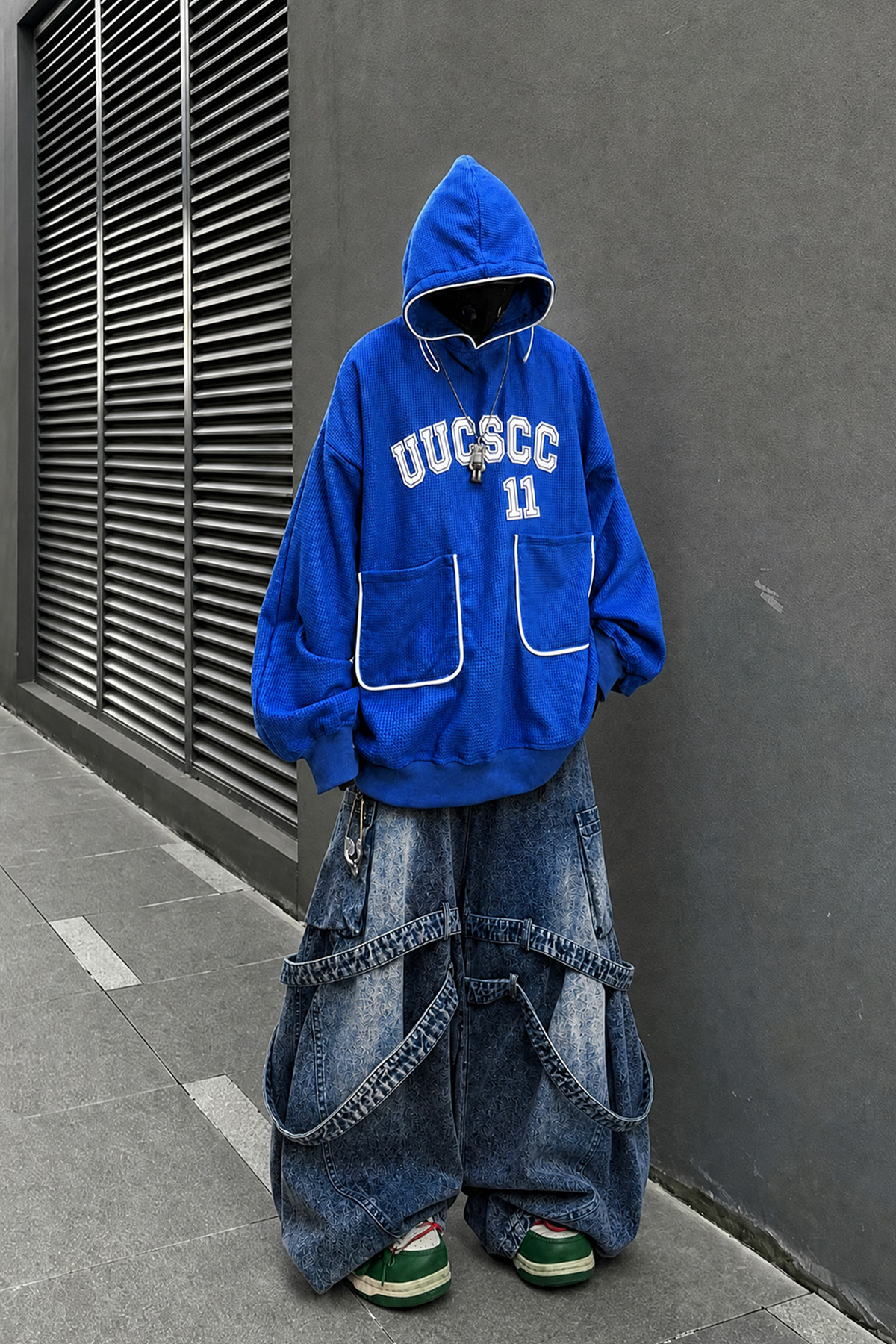 UUCSCC Retro Oversized Pullover Hoodie