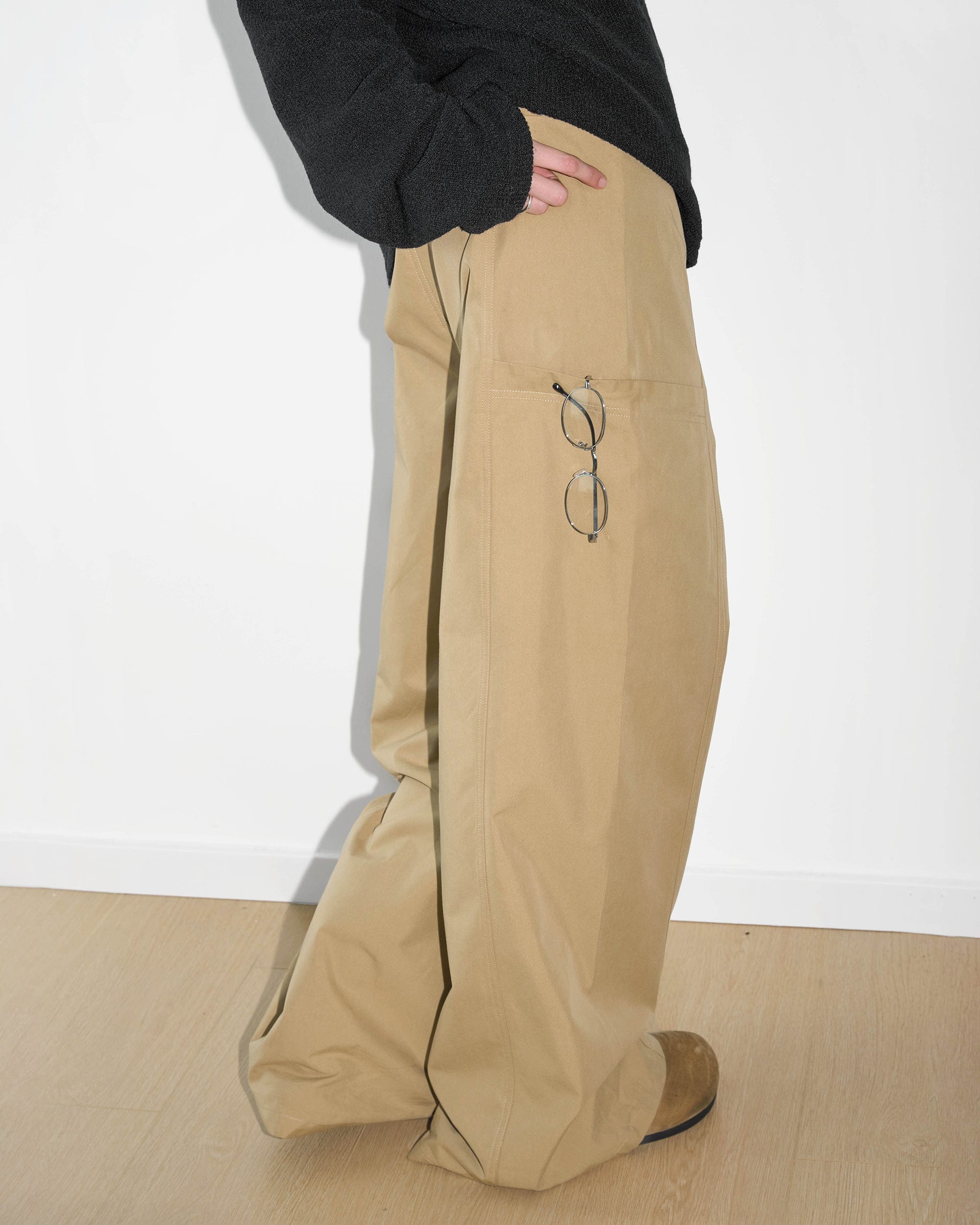 49PERCENT Deconstructed Big Pocket Pants