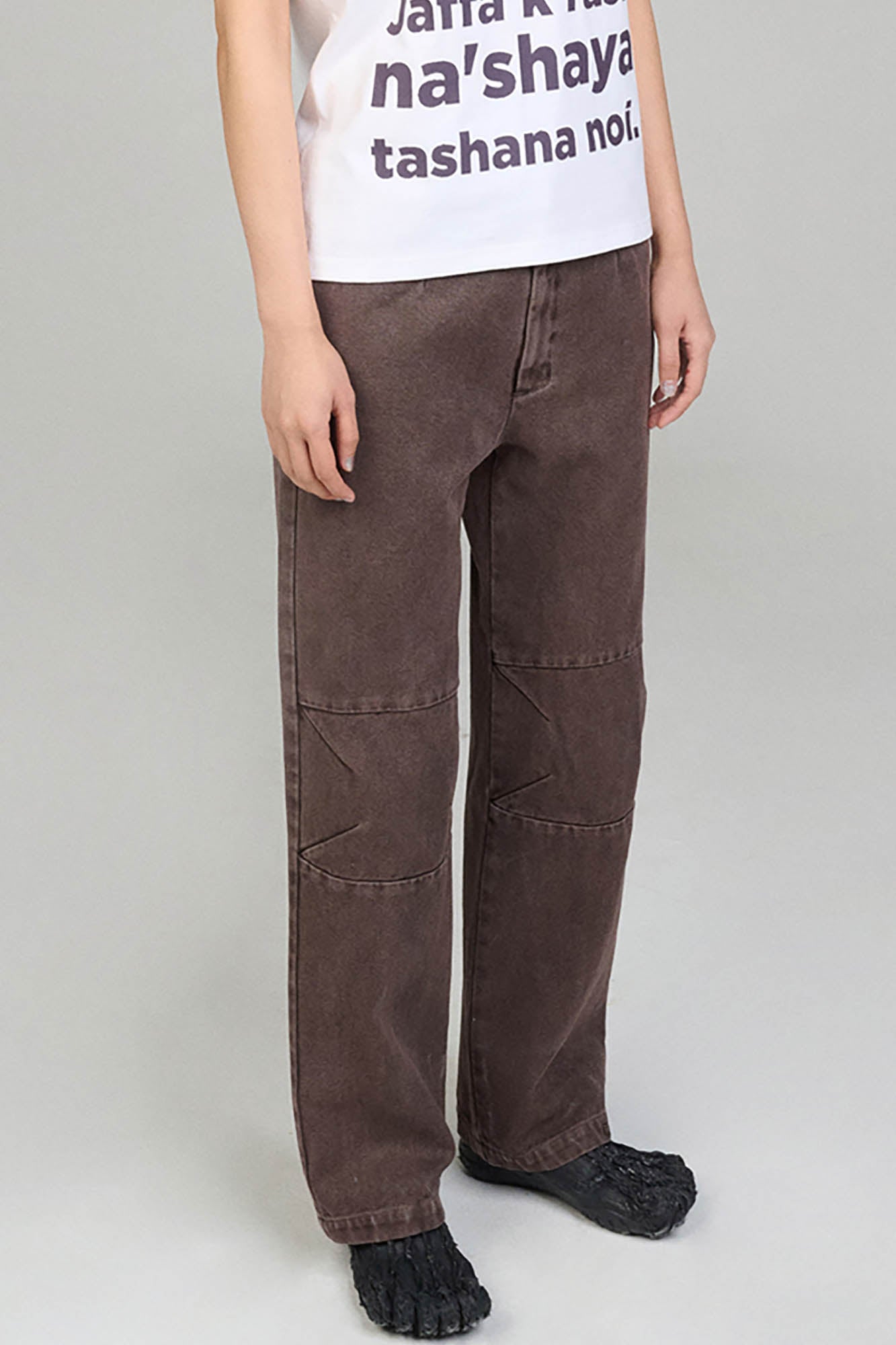 URBAN+FOREST Spliced Pleated Hunting Pants