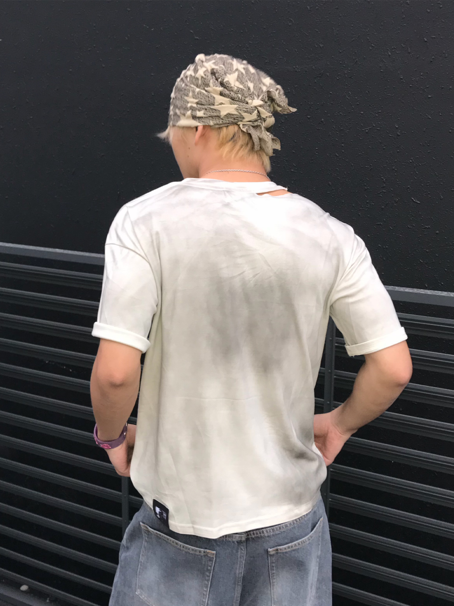 DREAM BAND Distressed Washed Graphic T-Shirt