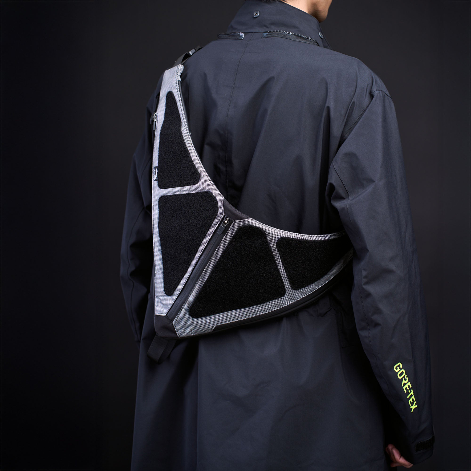 OVERCLOCK ROAM Tactical Tri-Panel Crossbody Sling, premium urban and streetwear designers apparel on PROJECTISR.com, OVERCLOCK ROAM