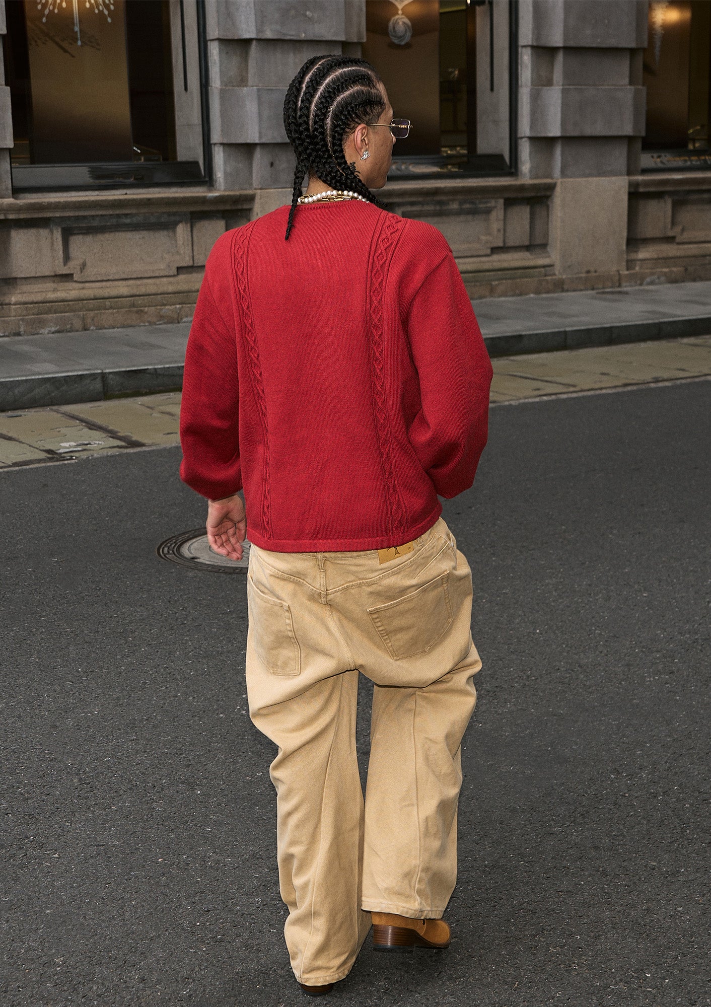 STEEPC Classical Button-Fly Curved-Seam Utility Pants, premium urban and streetwear designers apparel on PROJECTISR.com, STEEPC