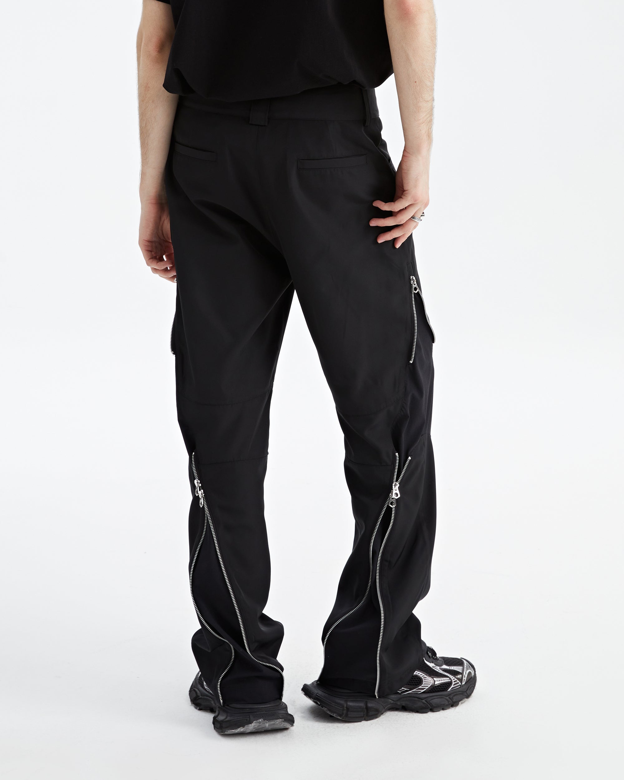 ORGANIC EMOTION Splash-Proof Zippered Paratrooper Pants