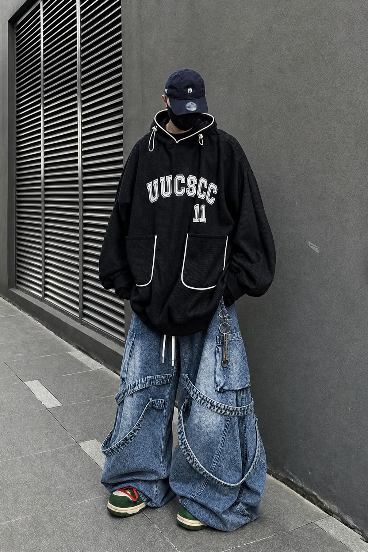 UUCSCC Retro Oversized Pullover Hoodie