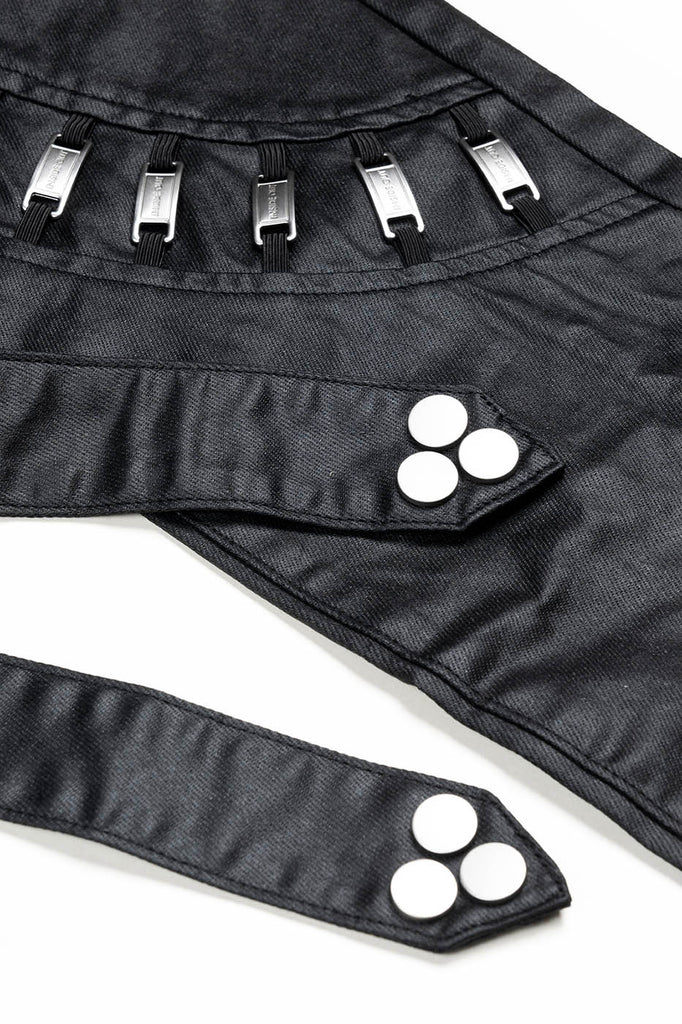 INSIDE OUT Exoskeleton Strapped Zipper Pants, premium urban and streetwear designers apparel on PROJECTISR.com, INSIDE OUT