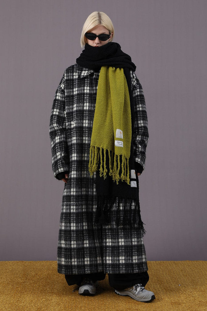 MIICHOUS Plaid Coat, premium urban and streetwear designers apparel on PROJECTISR.com, Miichous