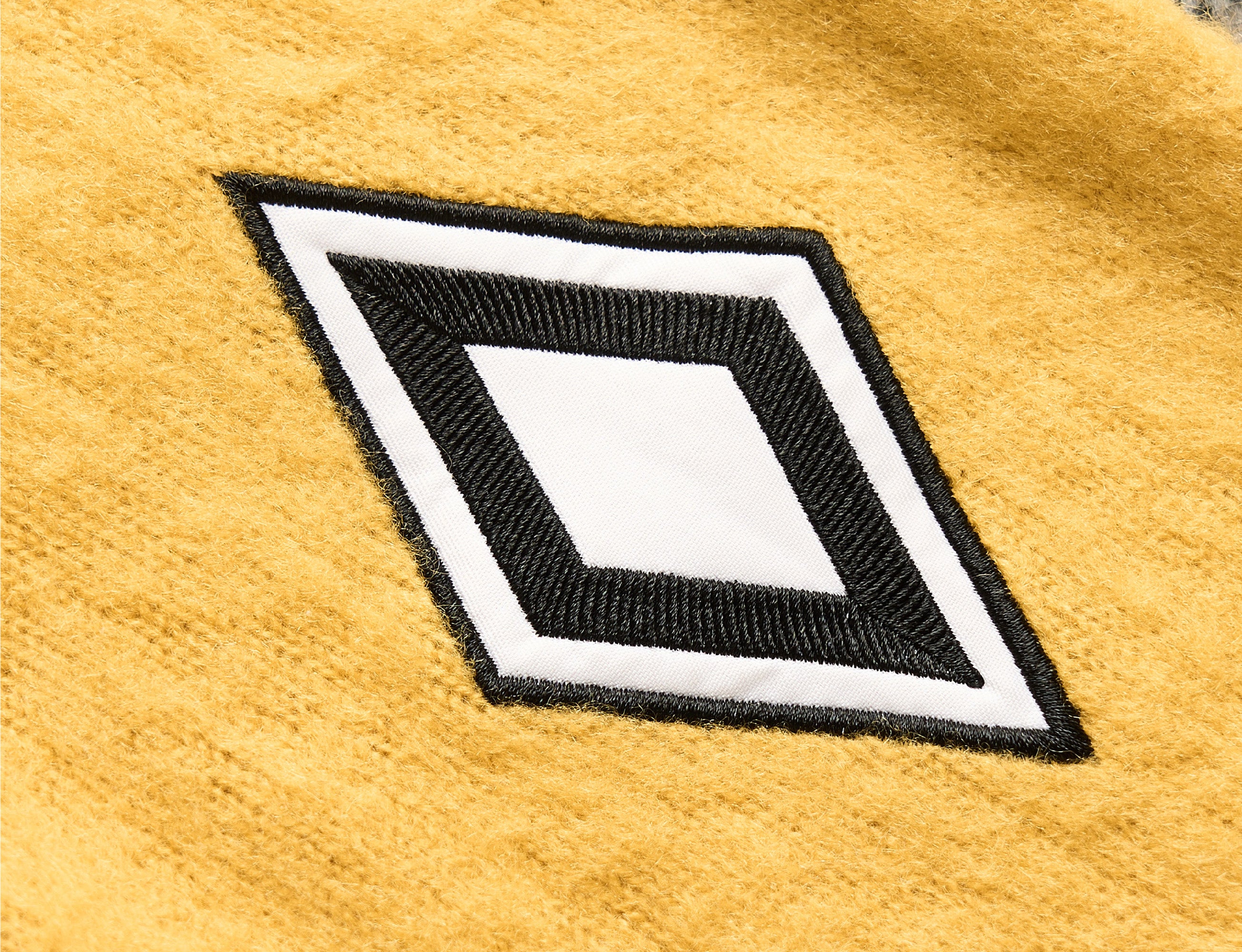 STEEPC Striped Embroidered Fuzzy Polo Sweater, premium urban and streetwear designers apparel on PROJECTISR.com, STEEPC