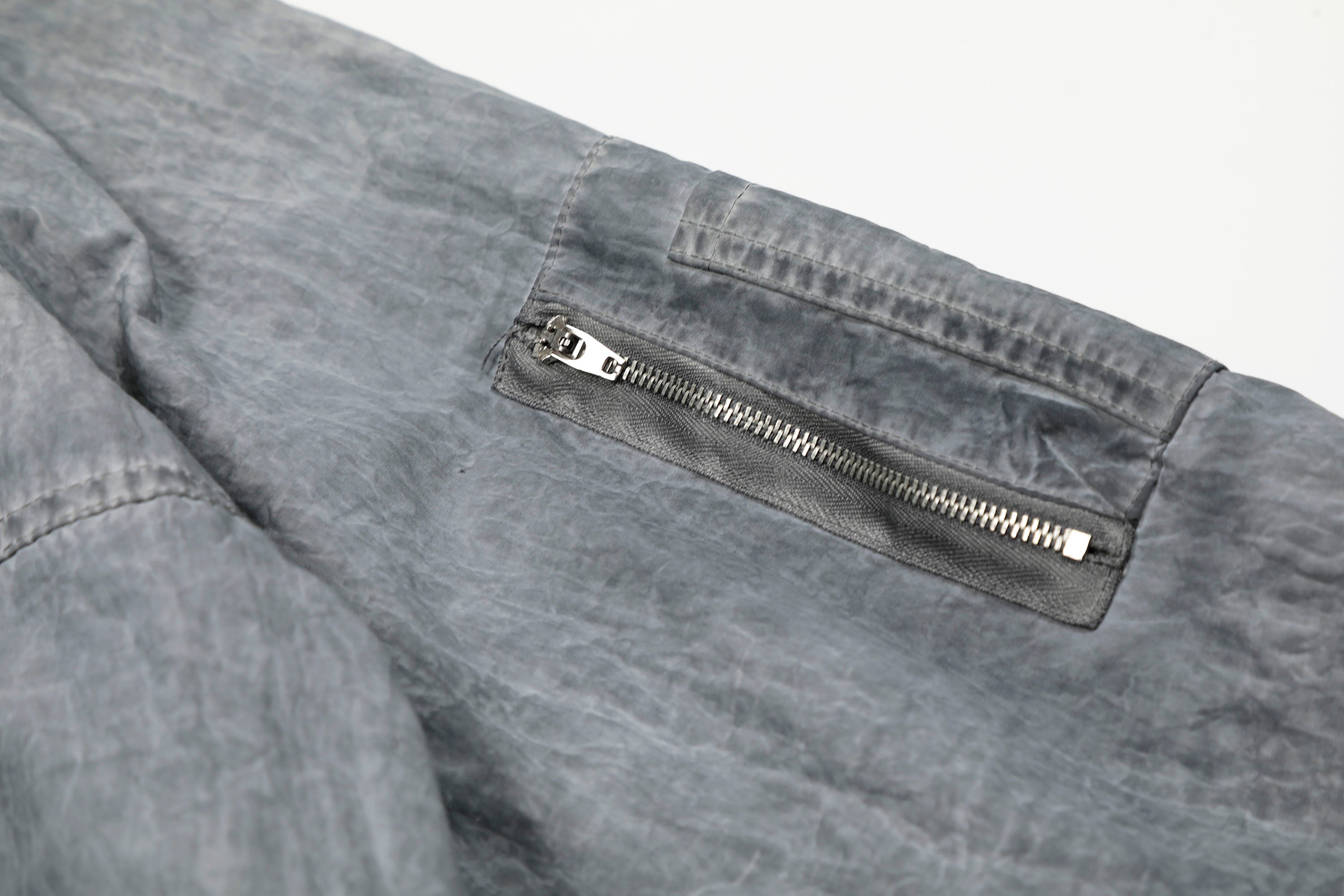 CLP Faded Crinkled Bomber Jacket, premium urban and streetwear designers apparel on PROJECTISR.com, CLP