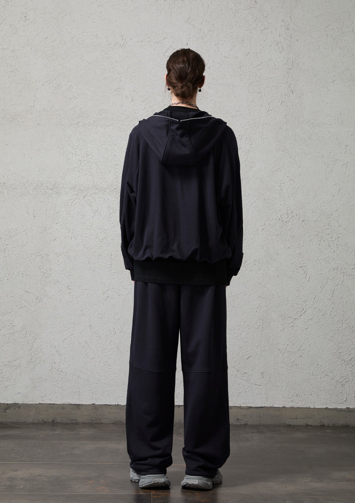 ORGANIC EMOTION Structured Panelled Oversized Sweatpants, premium urban and streetwear designers apparel on PROJECTISR.com, ORGANIC EMOTION