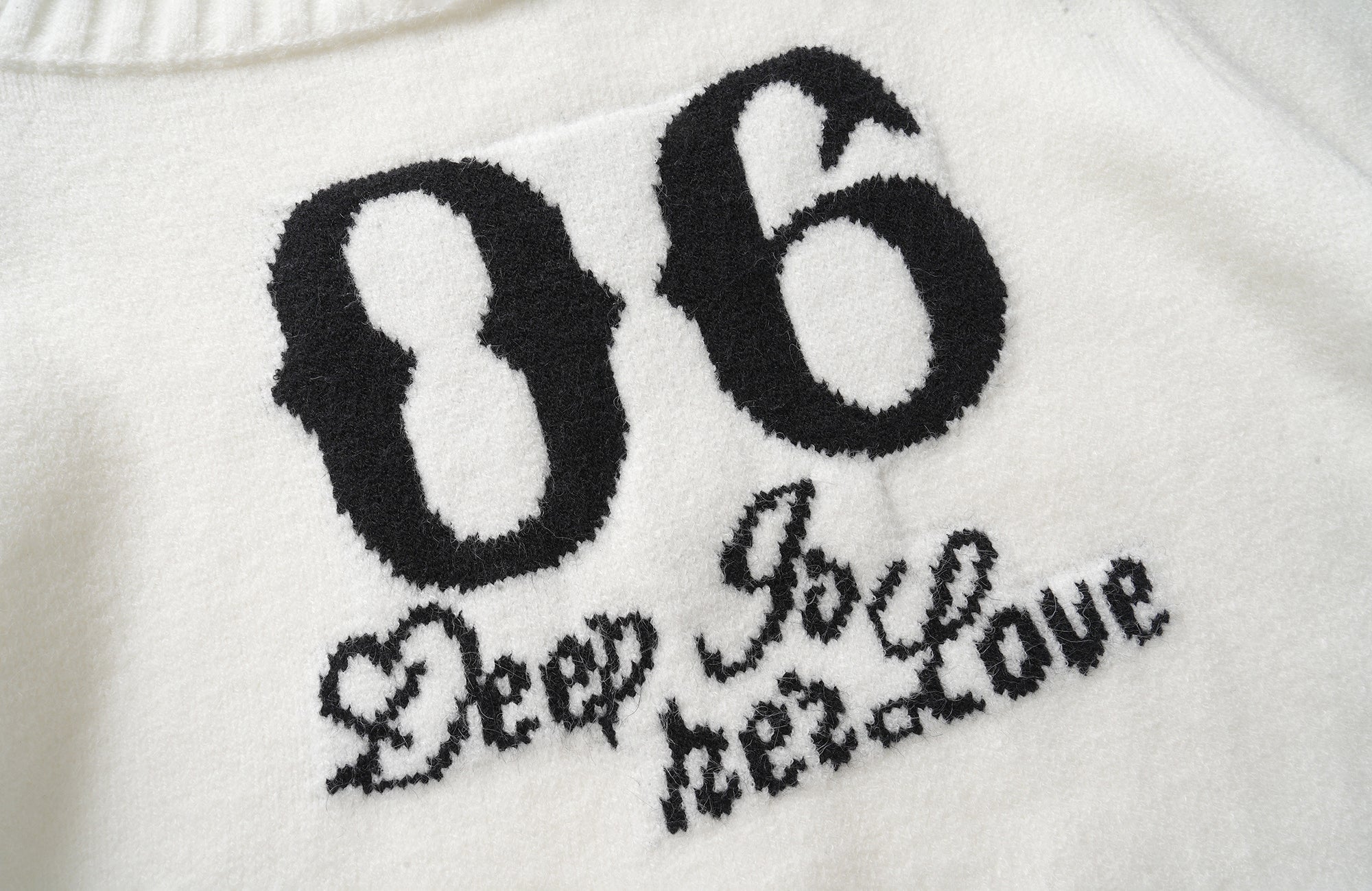 CLP Off-Shoulder Foldover Knit Sweater