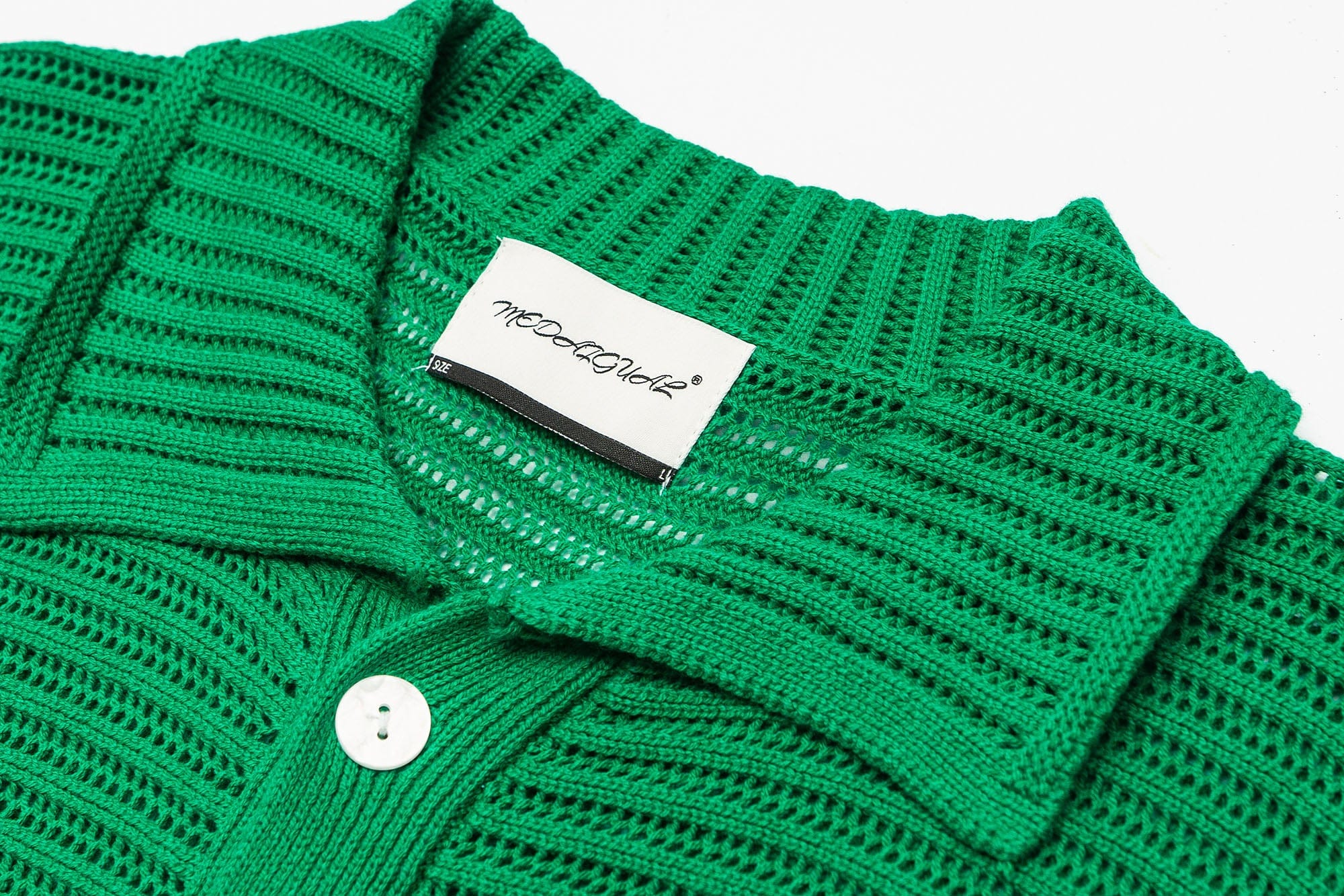 ME DA IGUAL Essential Striped Mesh Button-Up Half Shirt, premium urban and streetwear designers apparel on PROJECTISR.com, ME DA IGUAL