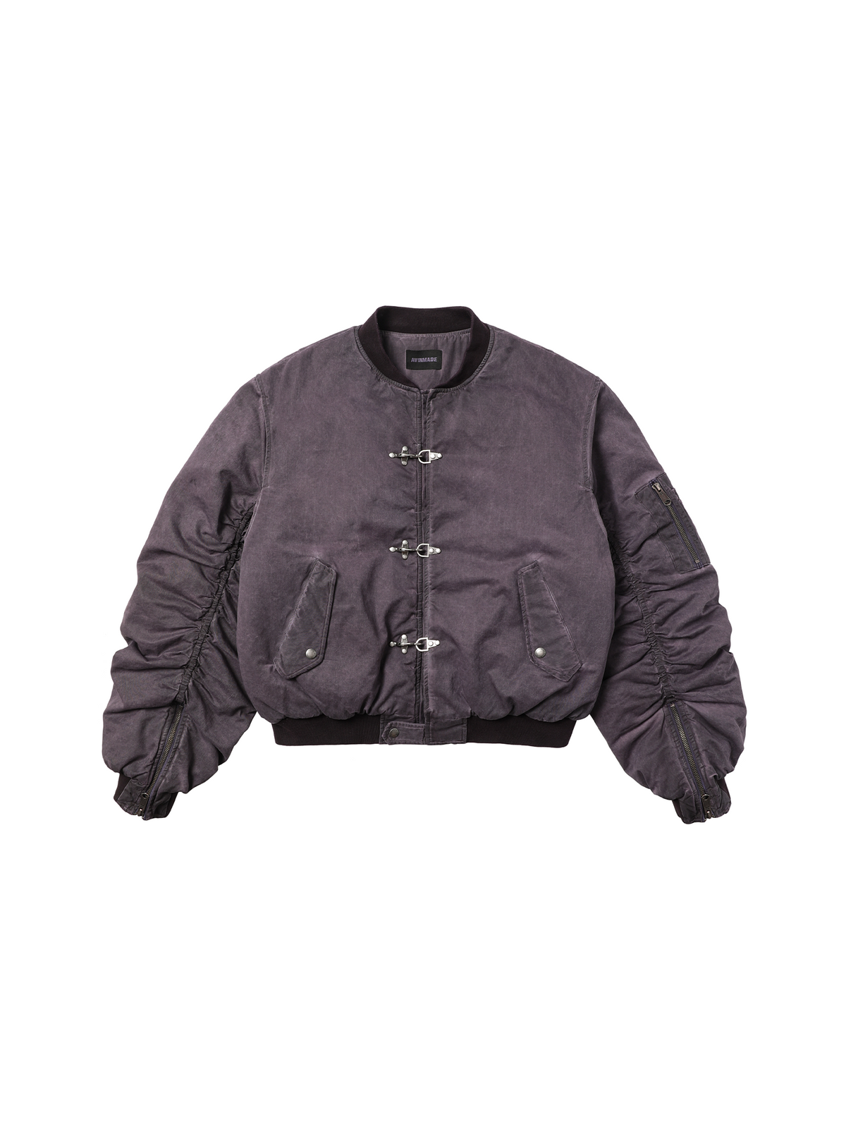 AVINMADE Lobster Clasp Bomber Jacket