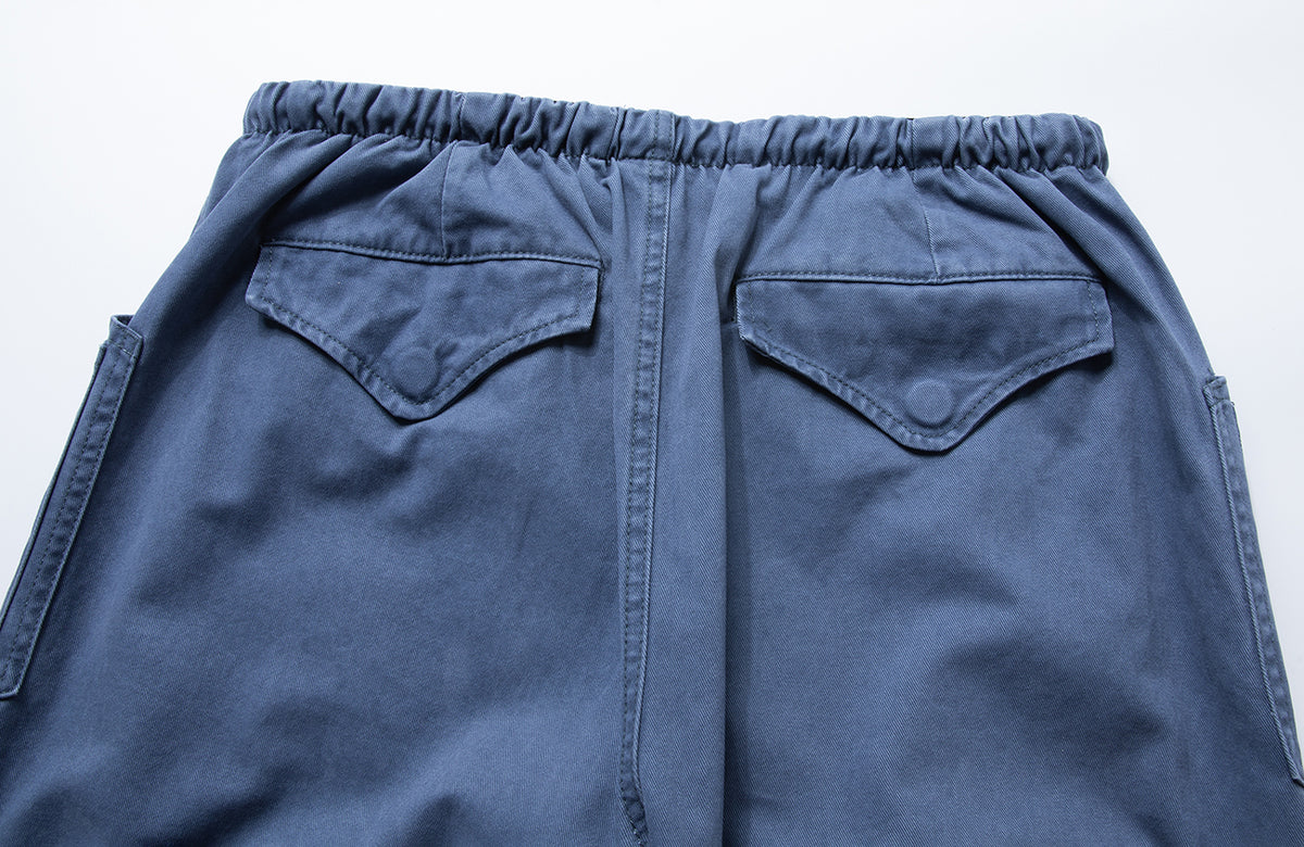 BOTANICA Retro Wide-Leg Multi-Pocket Cargo Jeans