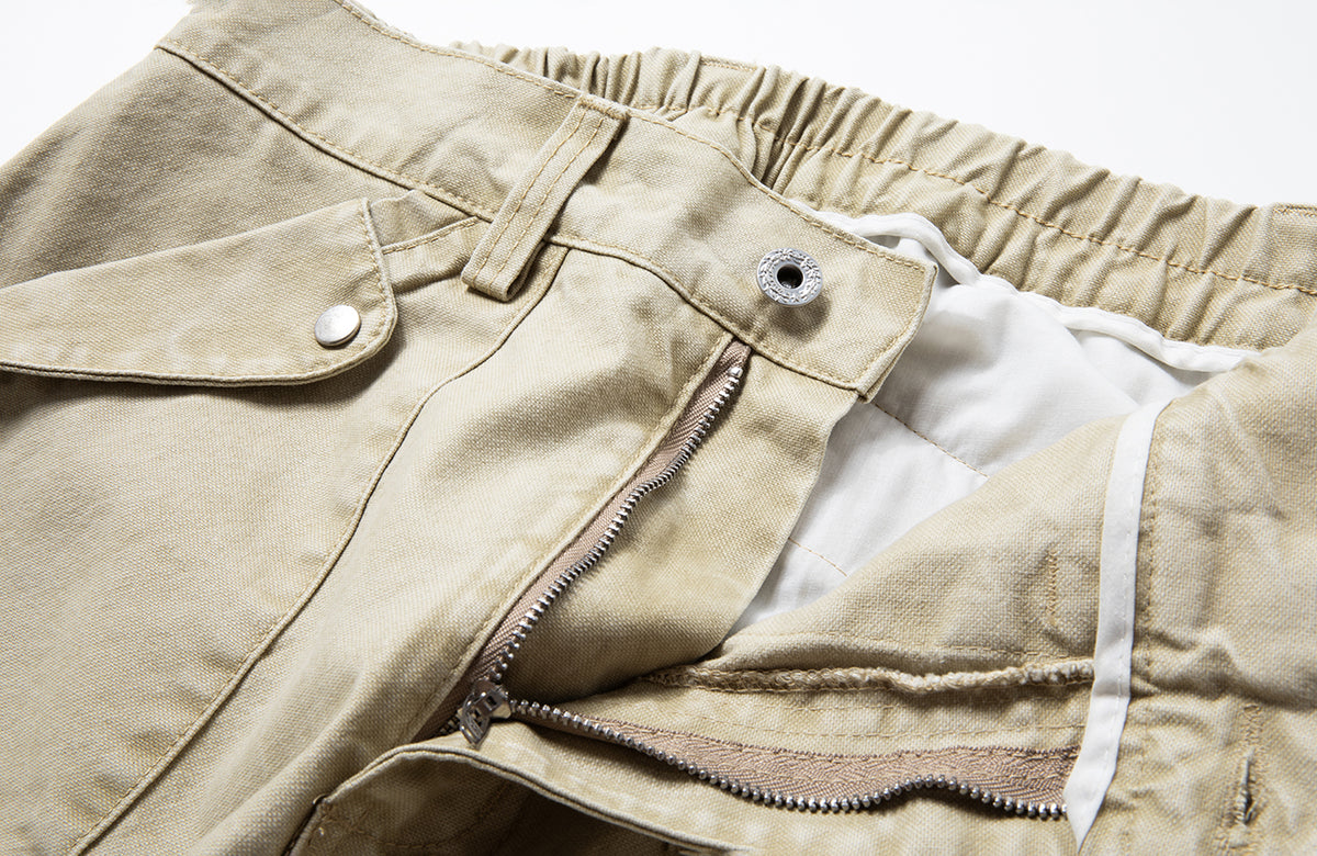 BOTANICA Deconstructed Multi-Pocket Washed Cargo Jeans