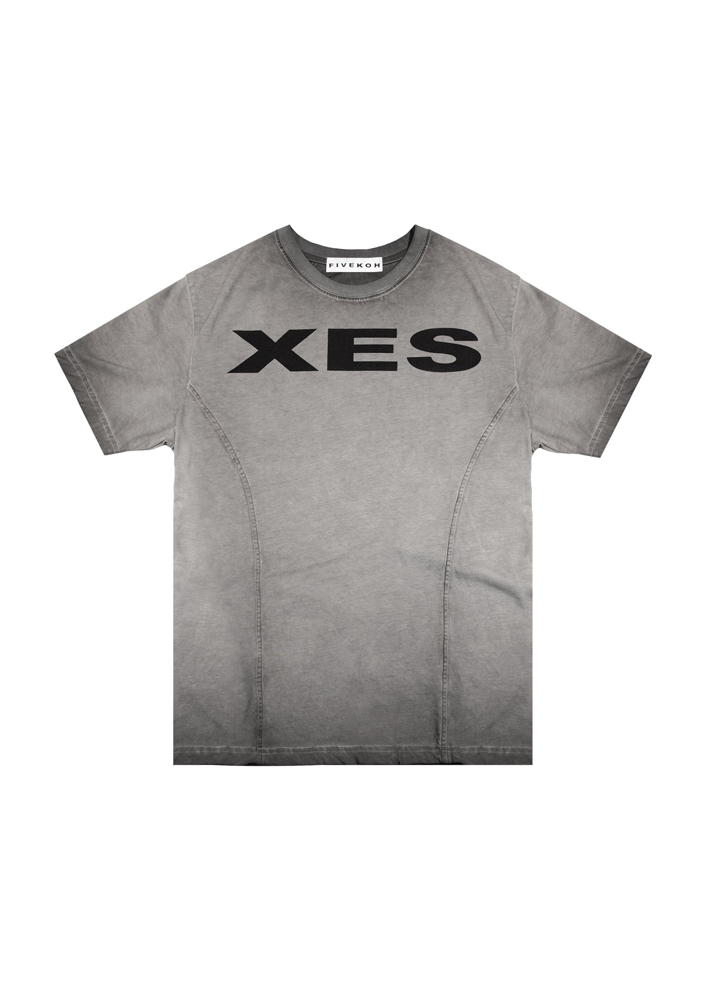 FIVEKOH XES Deconstructed Washed T-Shirt