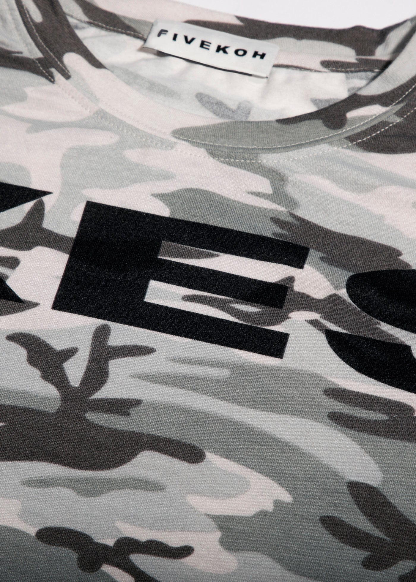 FIVEKOH XES Modern Camo Full-Print T-Shirt