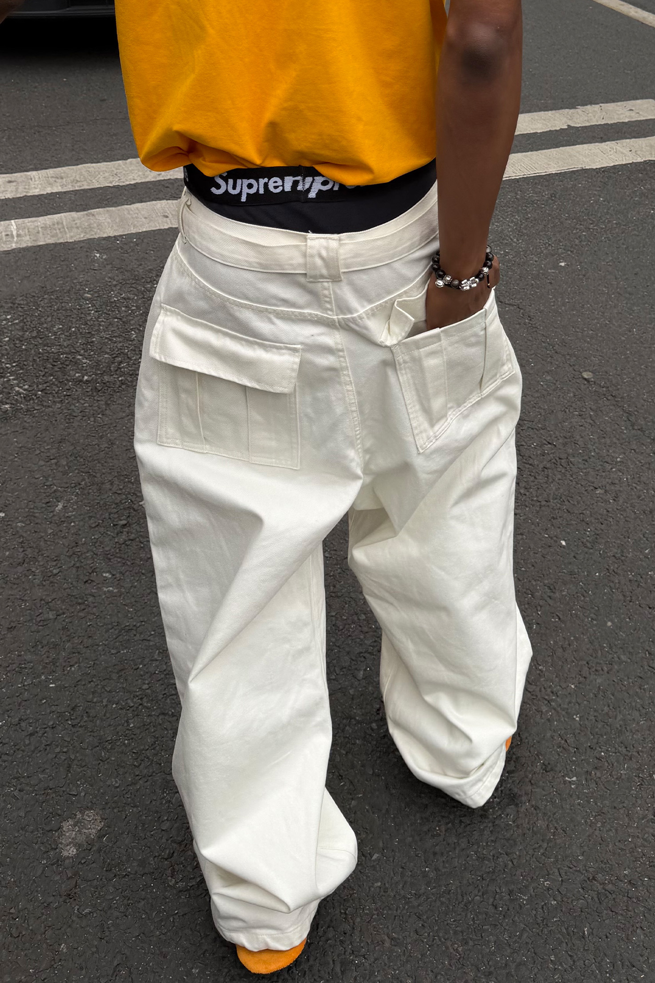 STEEPC Belted Baggy Utility Pants, premium urban and streetwear designers apparel on PROJECTISR.com, STEEPC
