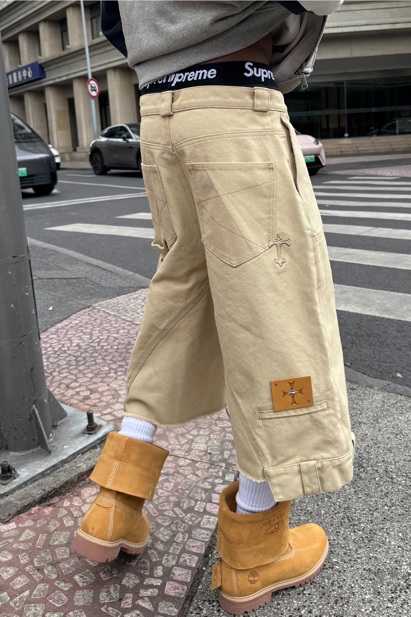 STEEPC Baggy Multi-Pocket Cargo Shorts, premium urban and streetwear designers apparel on PROJECTISR.com, STEEPC