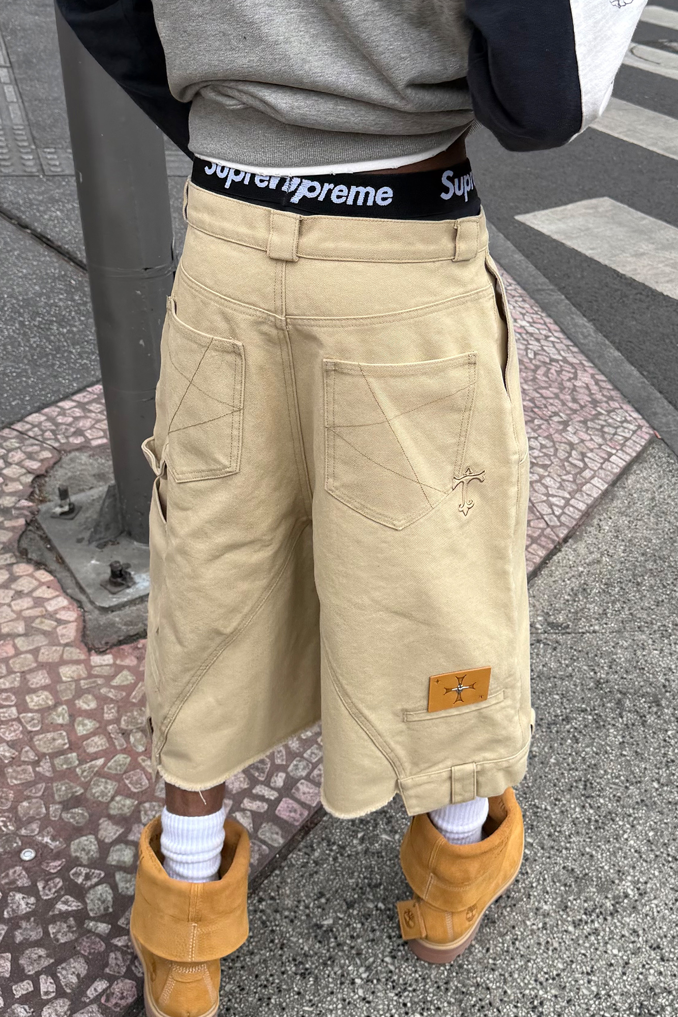 STEEPC Baggy Multi-Pocket Cargo Shorts, premium urban and streetwear designers apparel on PROJECTISR.com, STEEPC