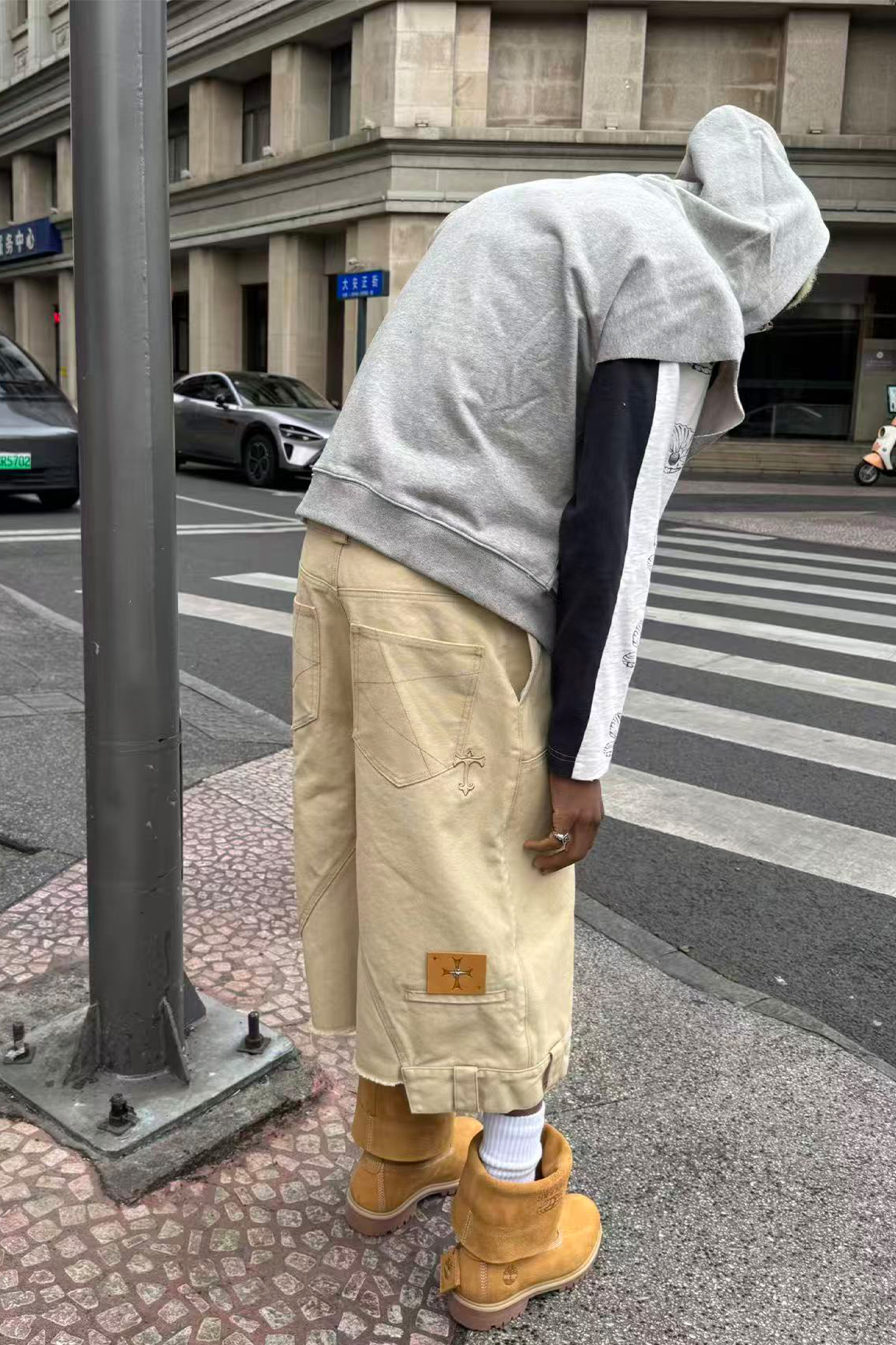 STEEPC Baggy Multi-Pocket Cargo Shorts, premium urban and streetwear designers apparel on PROJECTISR.com, STEEPC