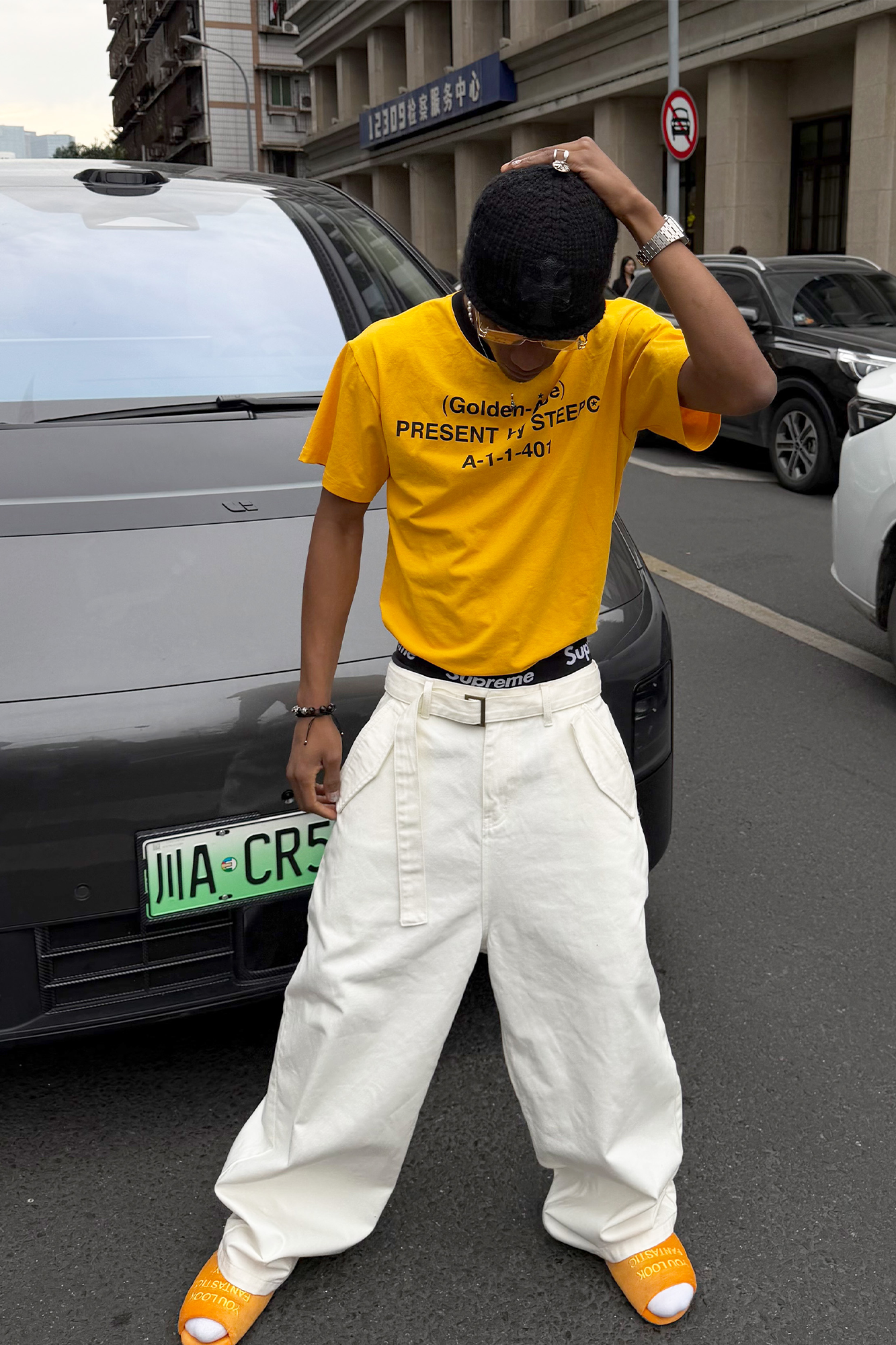 STEEPC Belted Baggy Utility Pants, premium urban and streetwear designers apparel on PROJECTISR.com, STEEPC