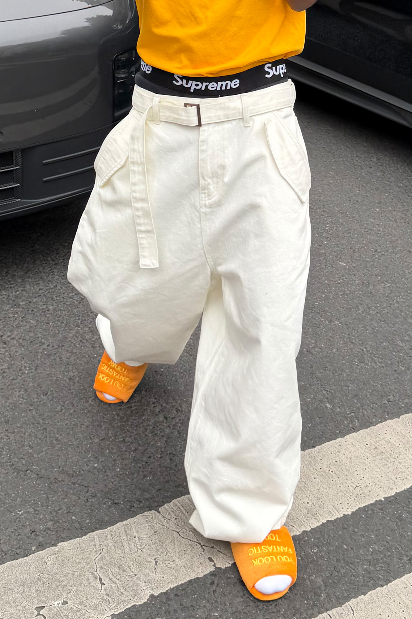 STEEPC Belted Baggy Utility Pants, premium urban and streetwear designers apparel on PROJECTISR.com, STEEPC