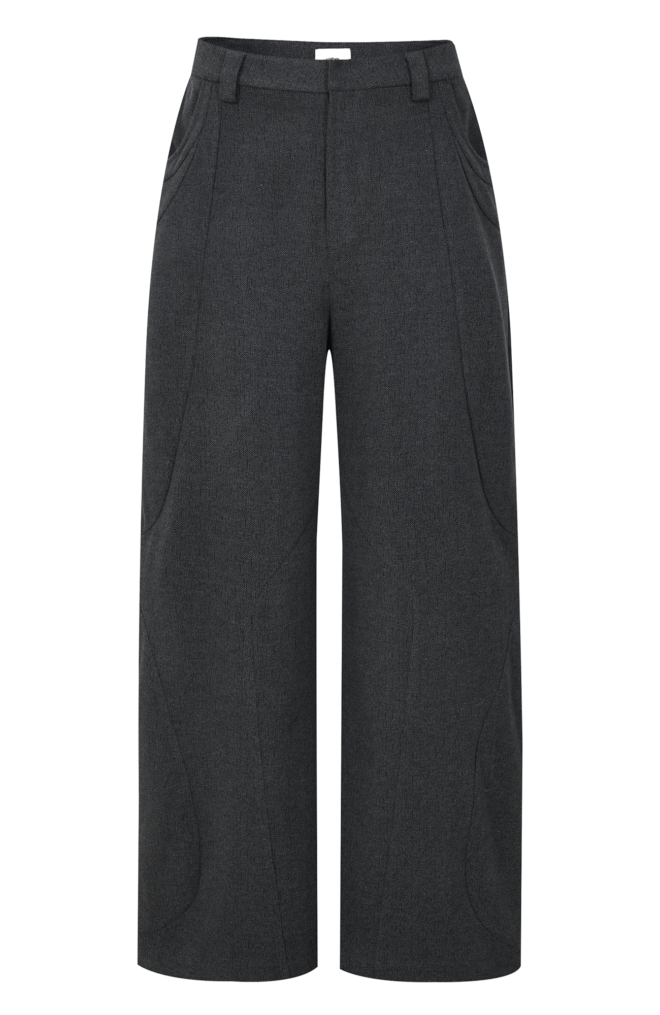 2000RSK Deconstructed Wide-Leg Trousers