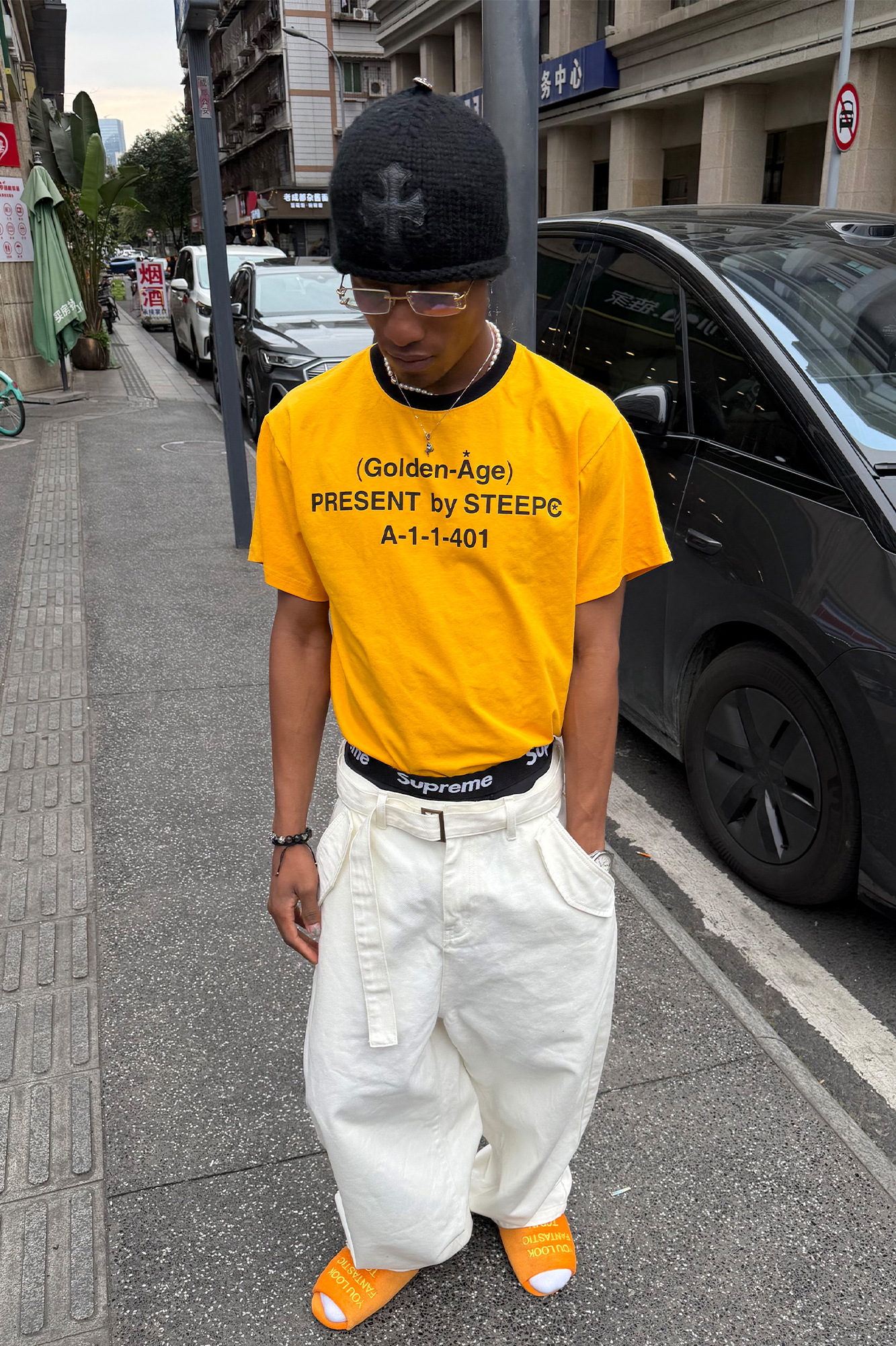 STEEPC Belted Baggy Utility Pants, premium urban and streetwear designers apparel on PROJECTISR.com, STEEPC