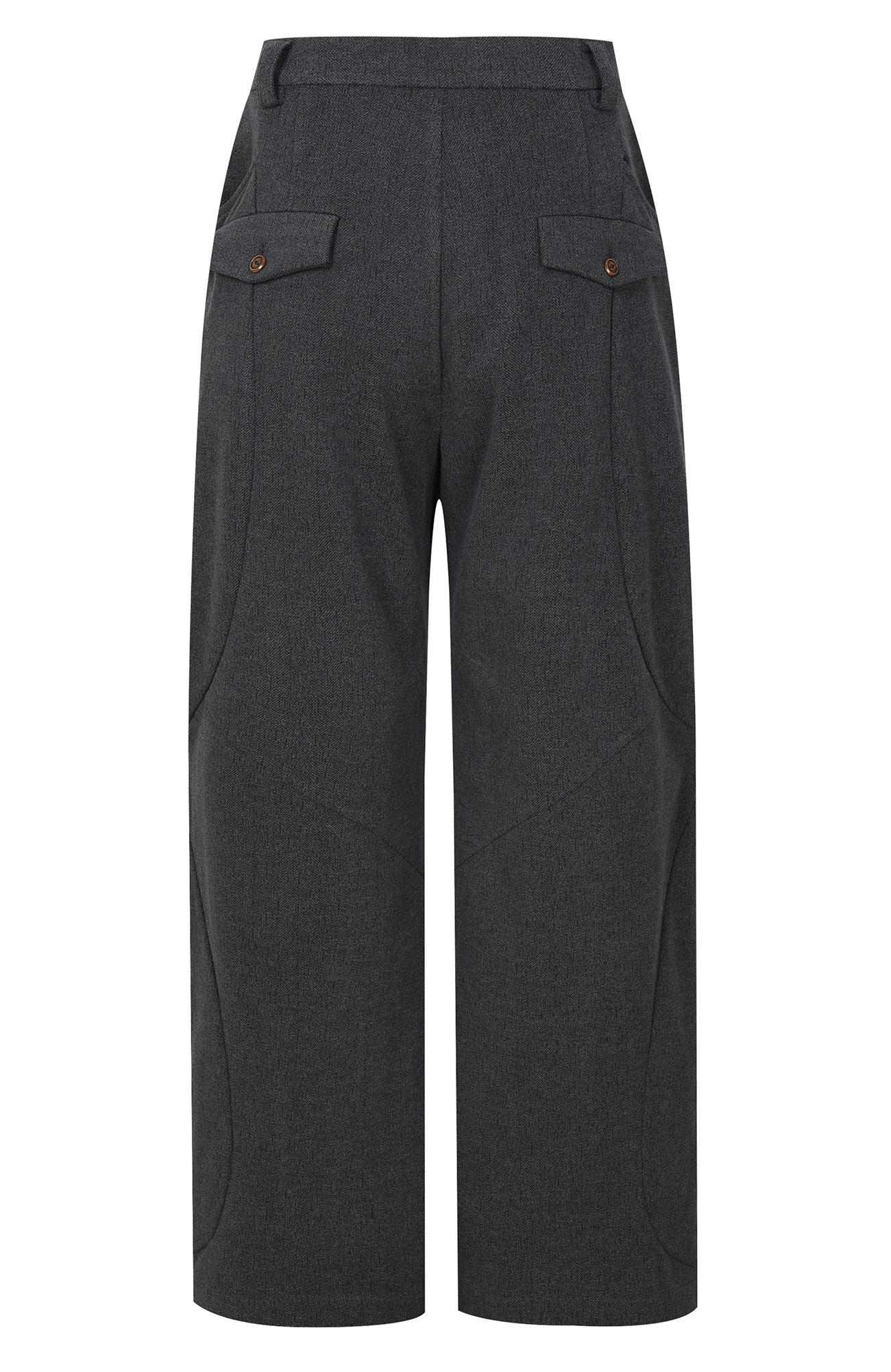2000RSK Deconstructed Wide-Leg Trousers