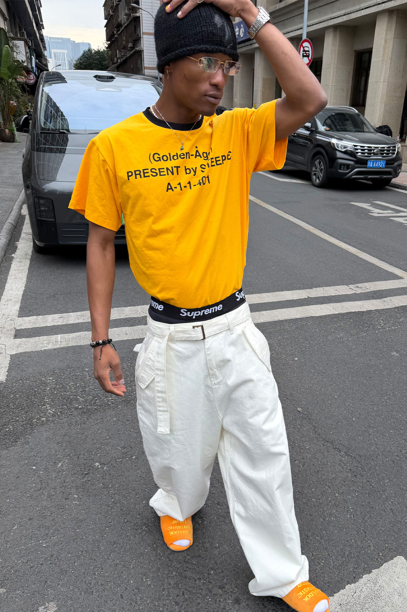STEEPC Belted Baggy Utility Pants, premium urban and streetwear designers apparel on PROJECTISR.com, STEEPC