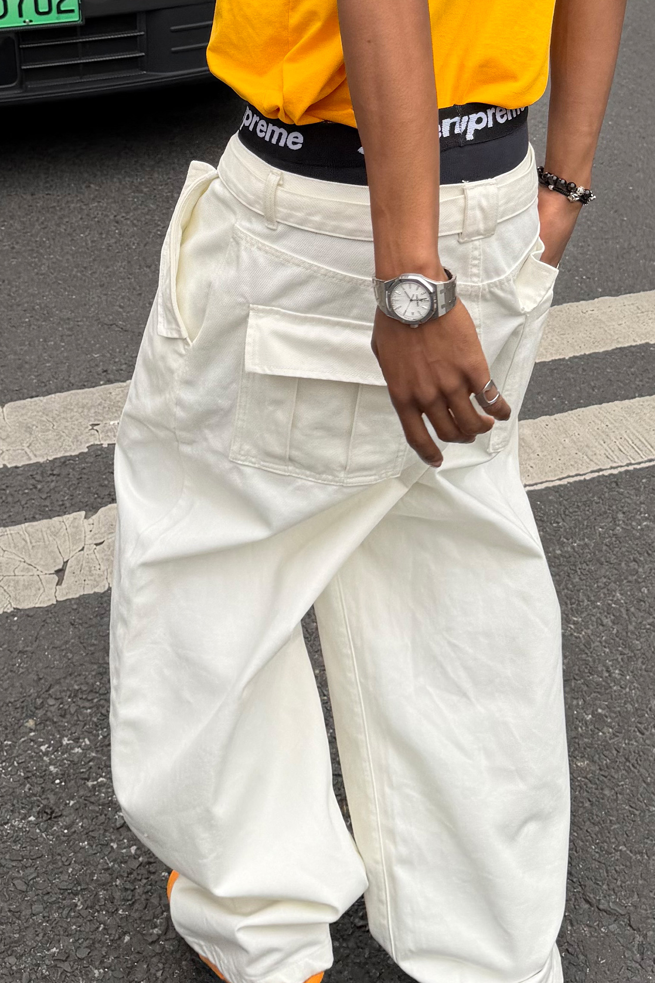 STEEPC Belted Baggy Utility Pants, premium urban and streetwear designers apparel on PROJECTISR.com, STEEPC