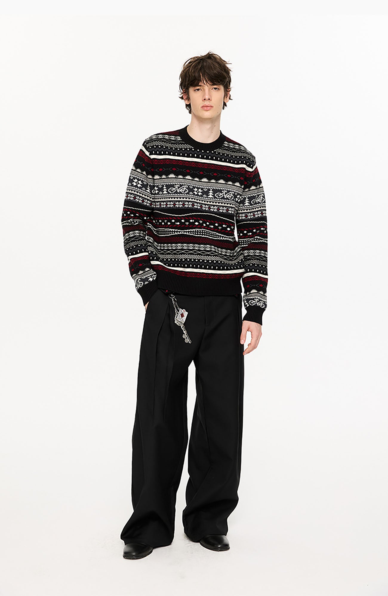 KREATE Classical Fair Isle Sweater, premium urban and streetwear designers apparel on PROJECTISR.com, KREATE
