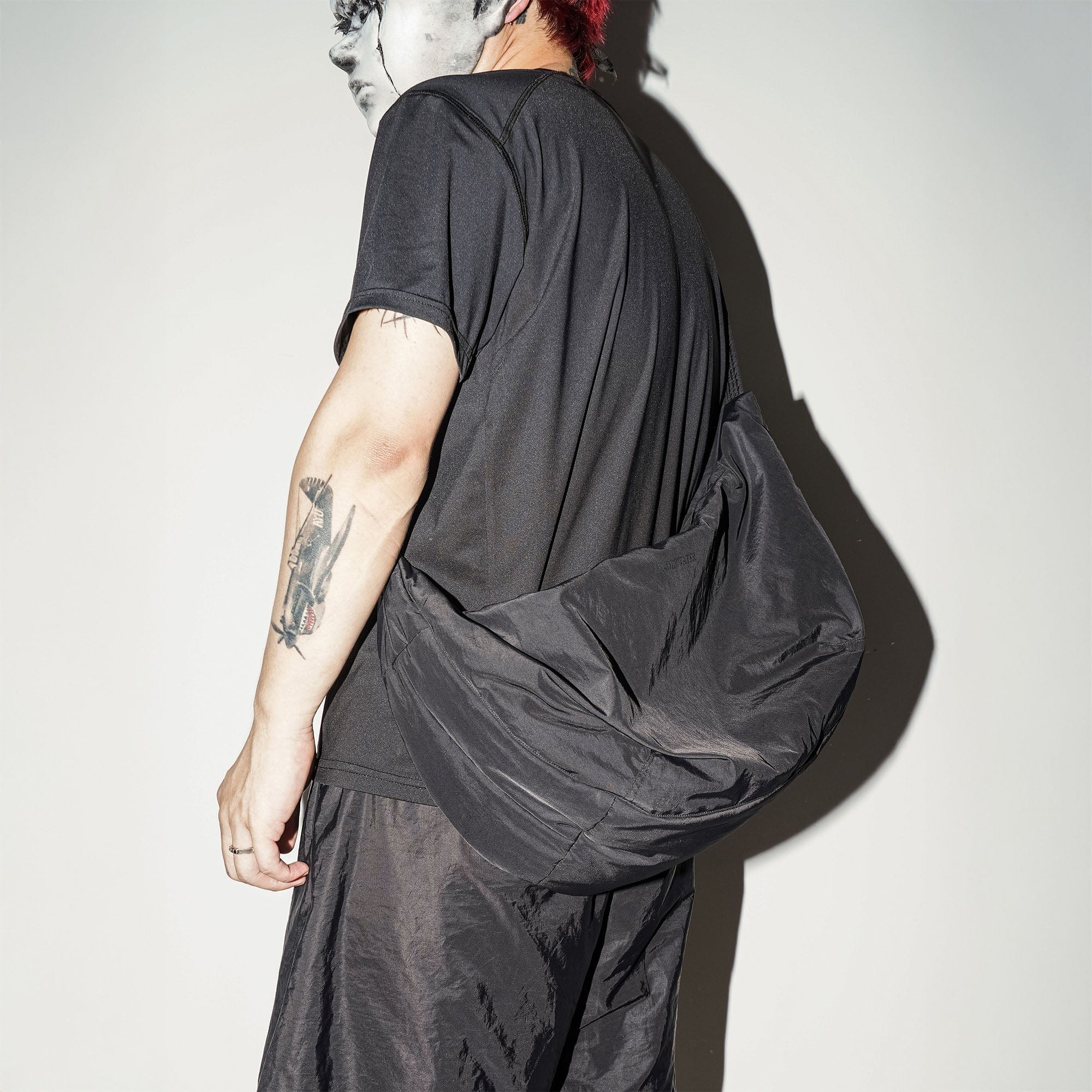 UNDERWATER Dark Soul Waterproof Crescent Shoulder Bag, premium urban and streetwear designers apparel on PROJECTISR.com, UNDERWATER