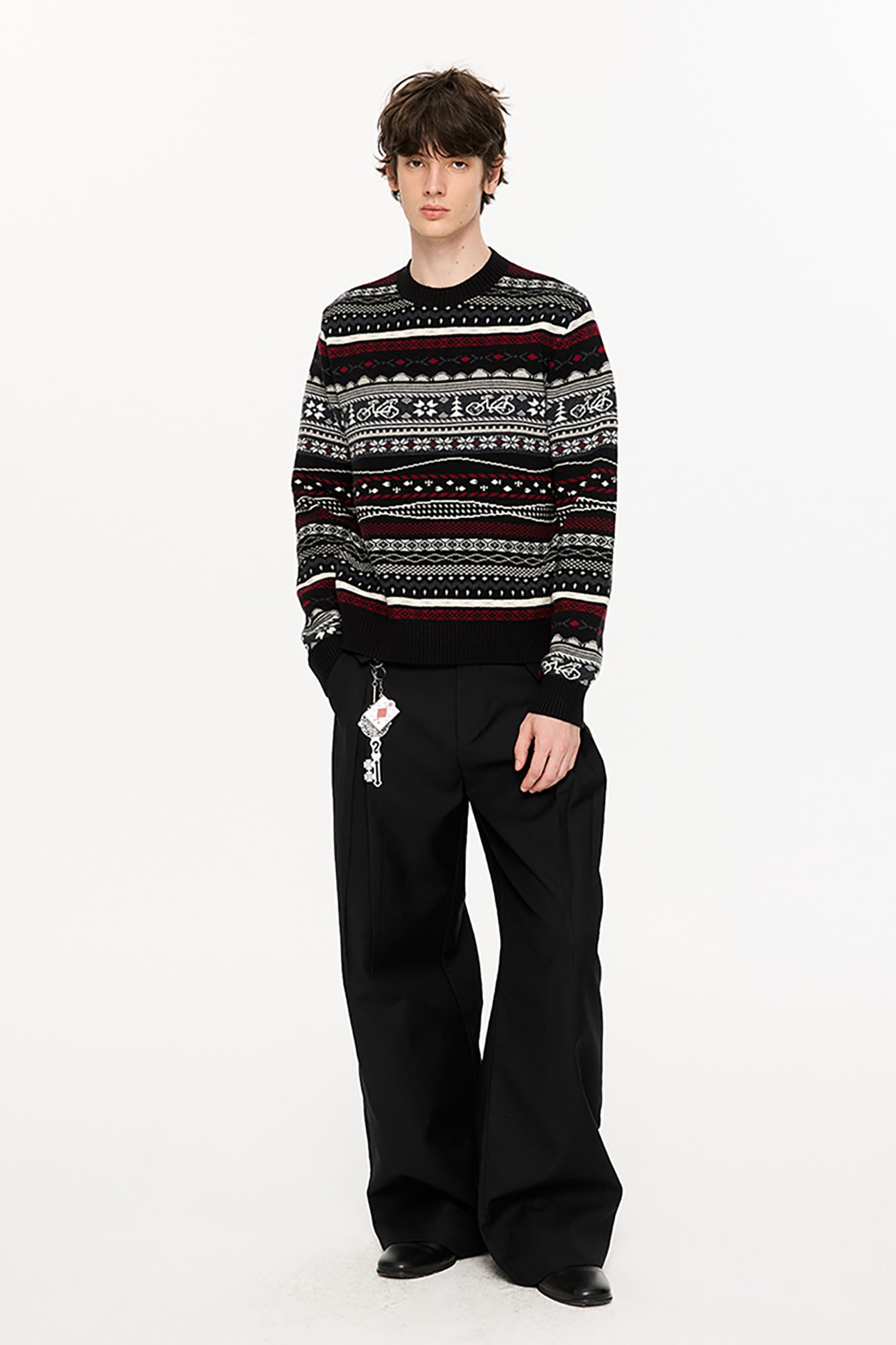 KREATE Classical Fair Isle Sweater, premium urban and streetwear designers apparel on PROJECTISR.com, KREATE