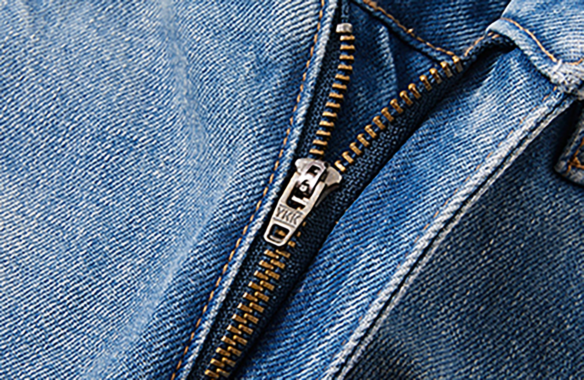 KREATE Whisker-Crease Flared Jeans