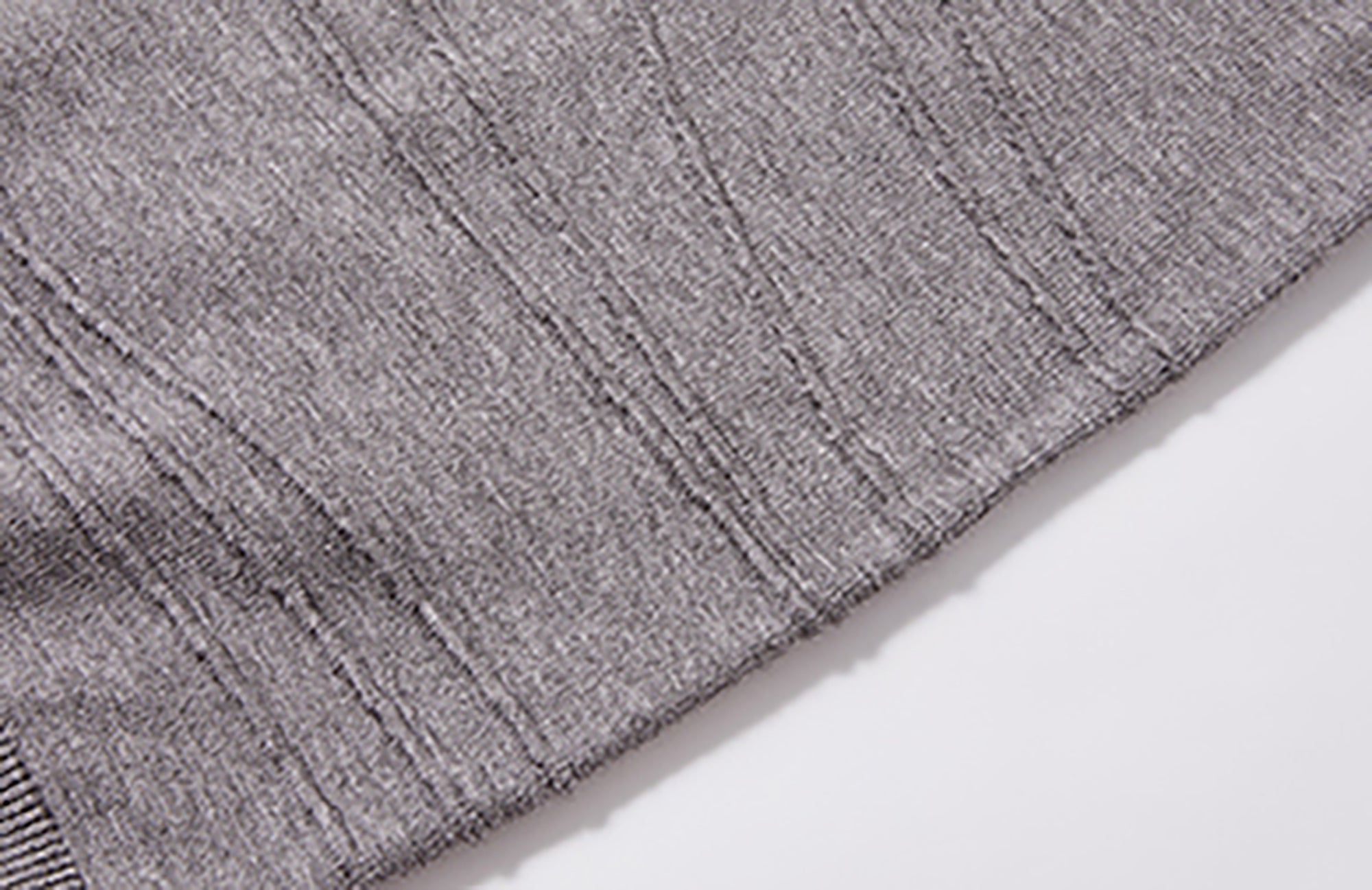 KREATE Curved Jacquard Half-Turtleneck Sweater