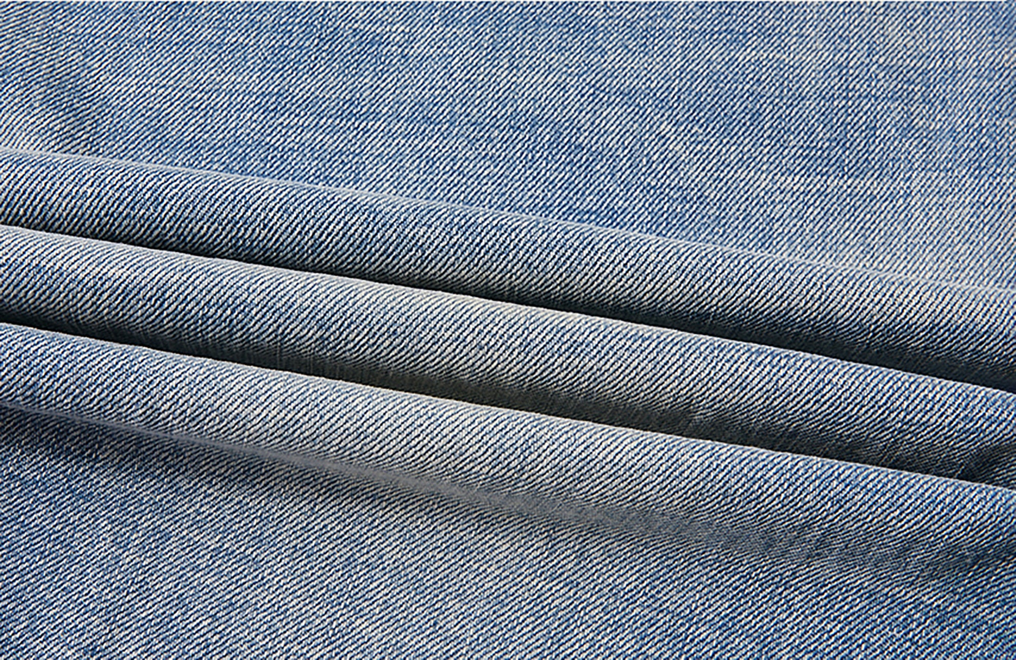 KREATE Whisker-Crease Flared Jeans